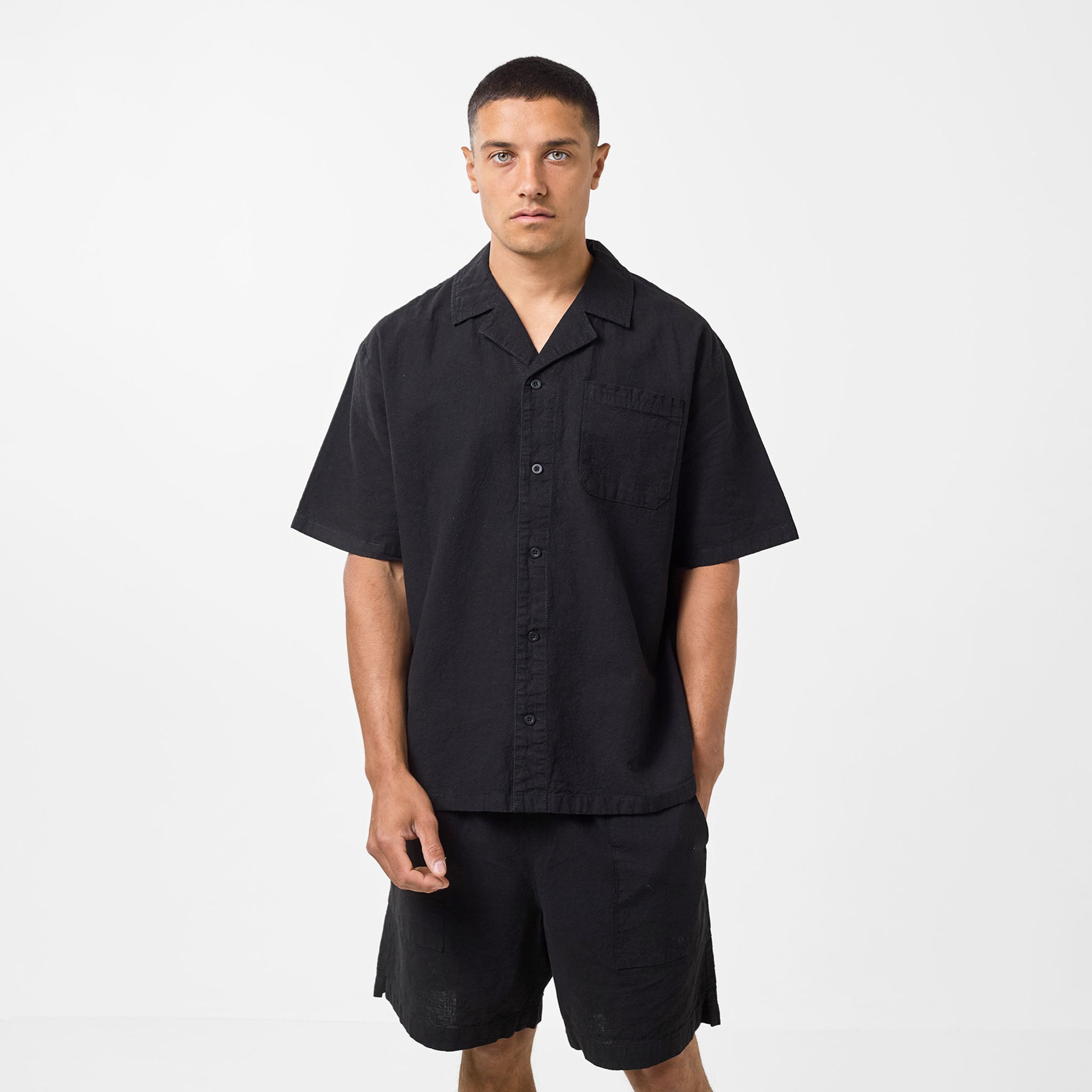 Linen Short | Black