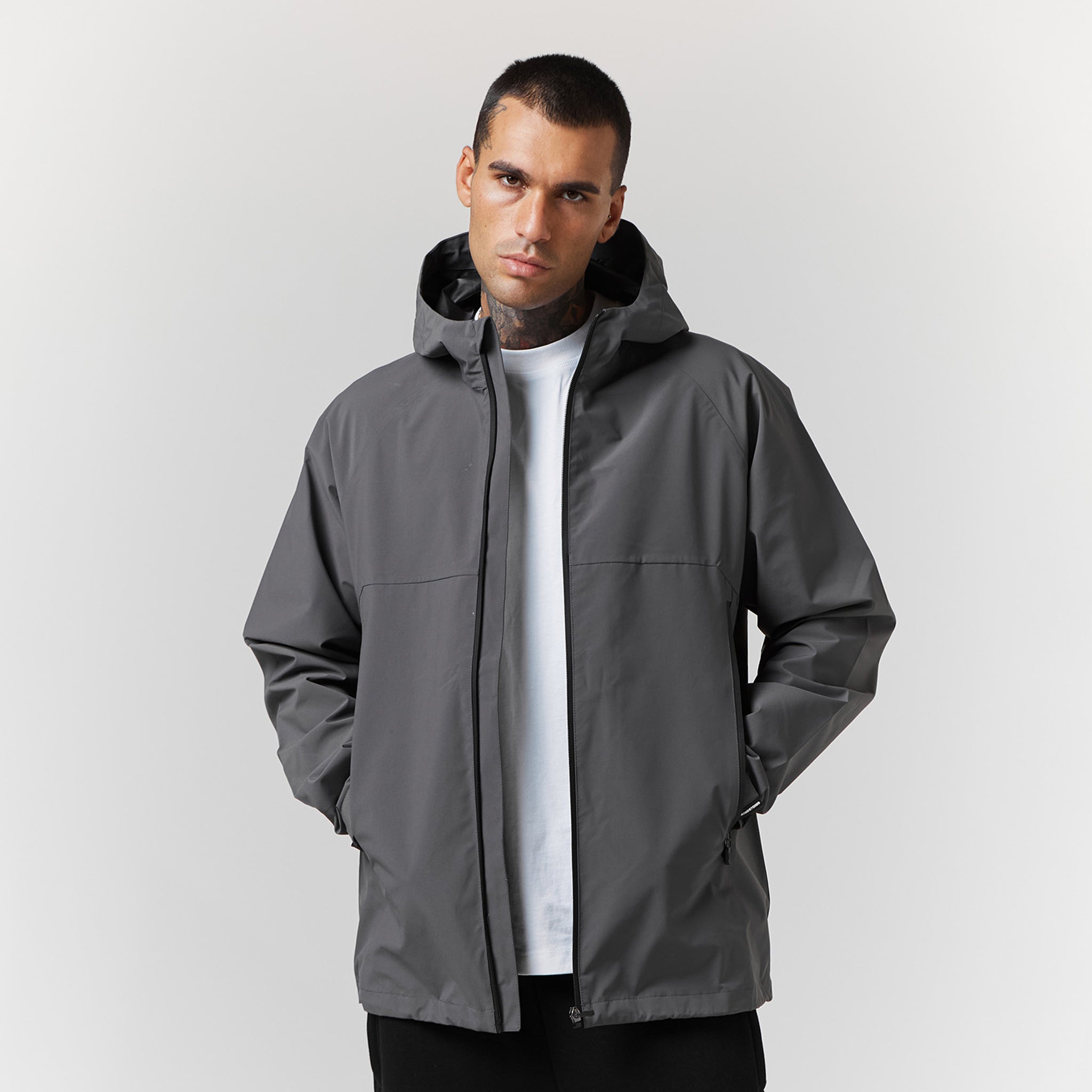 Outdoor Jacket | Mid Grey – Faded