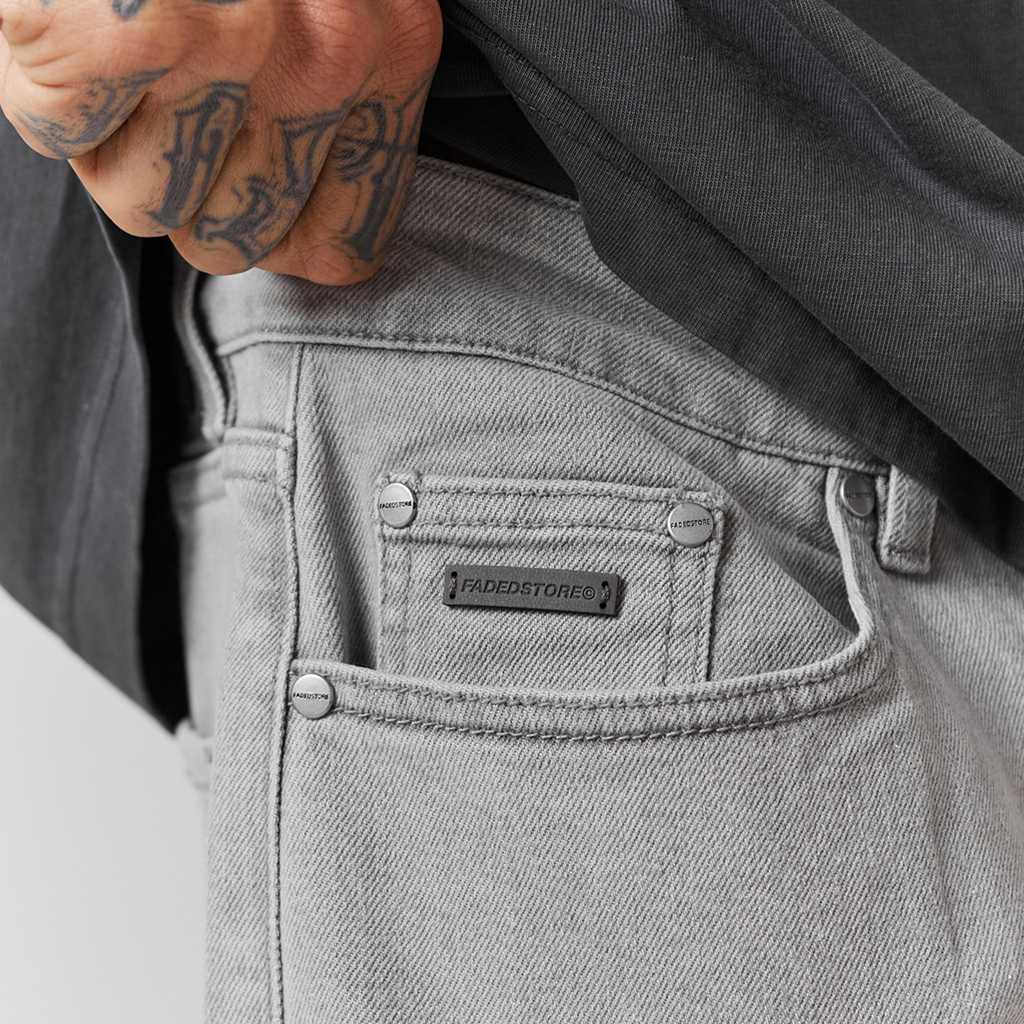 Loose Fit Jean | Washed Grey