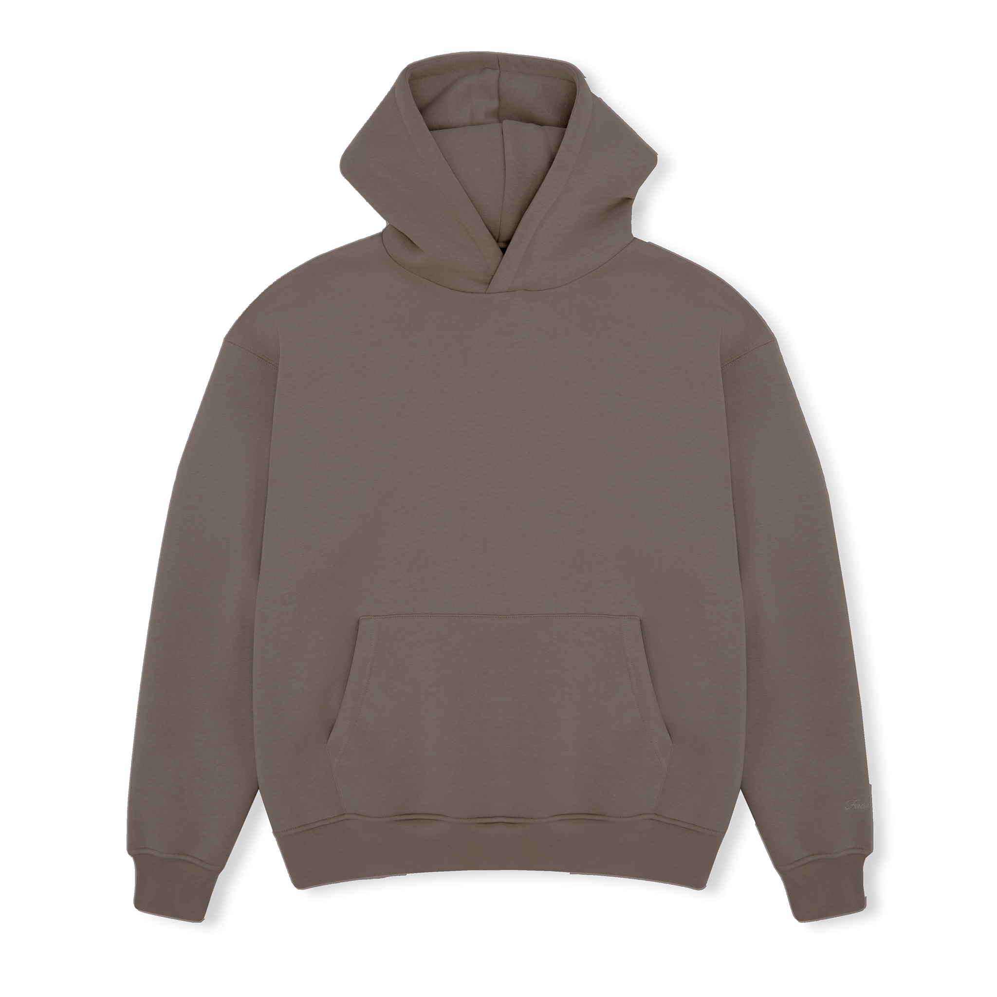 Brown hoodie sweatshirt sales