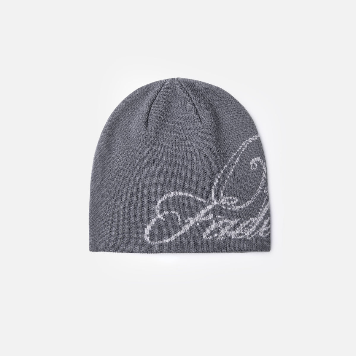 Script Beanie | Charcoal