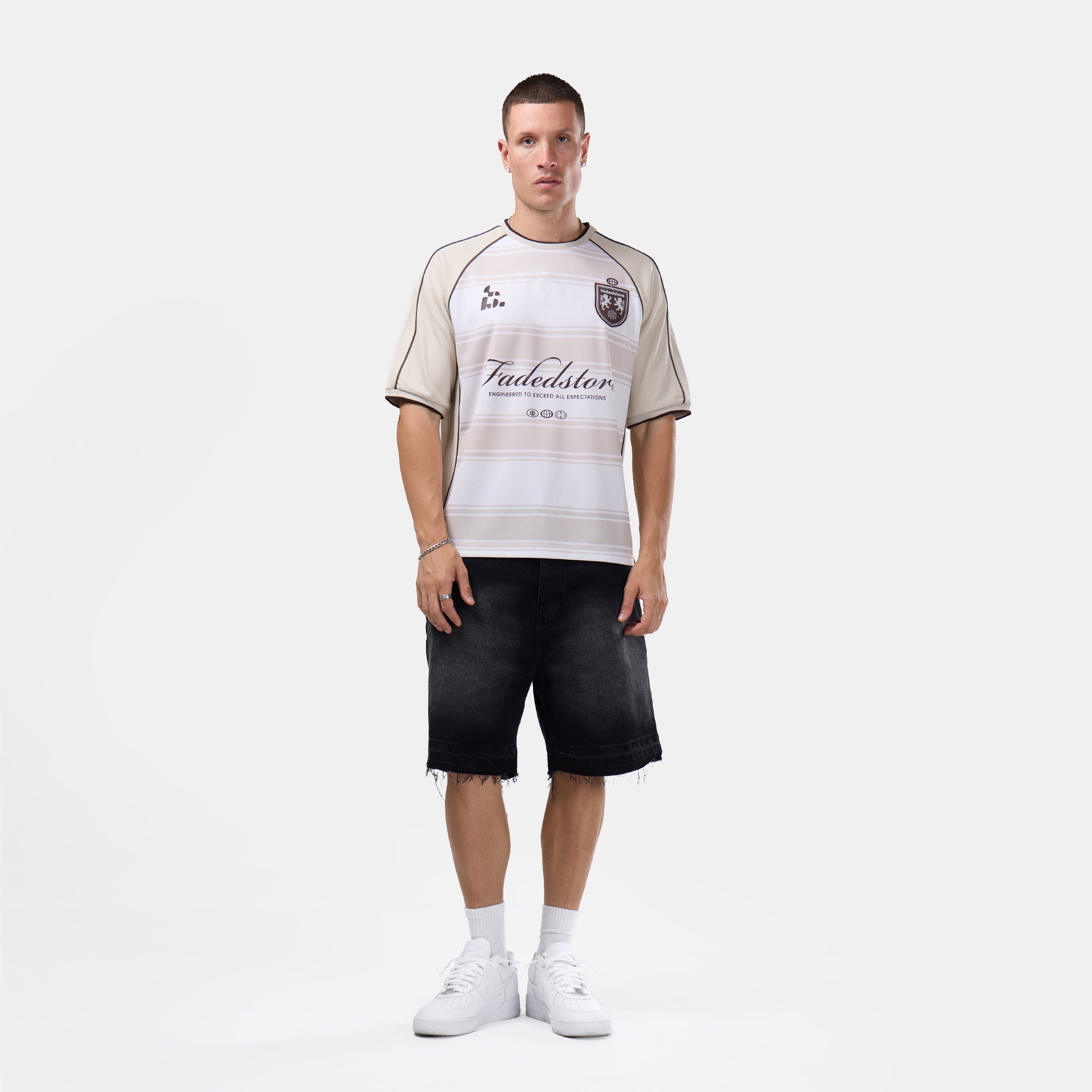 Raglan Football Jersey  | Taupe