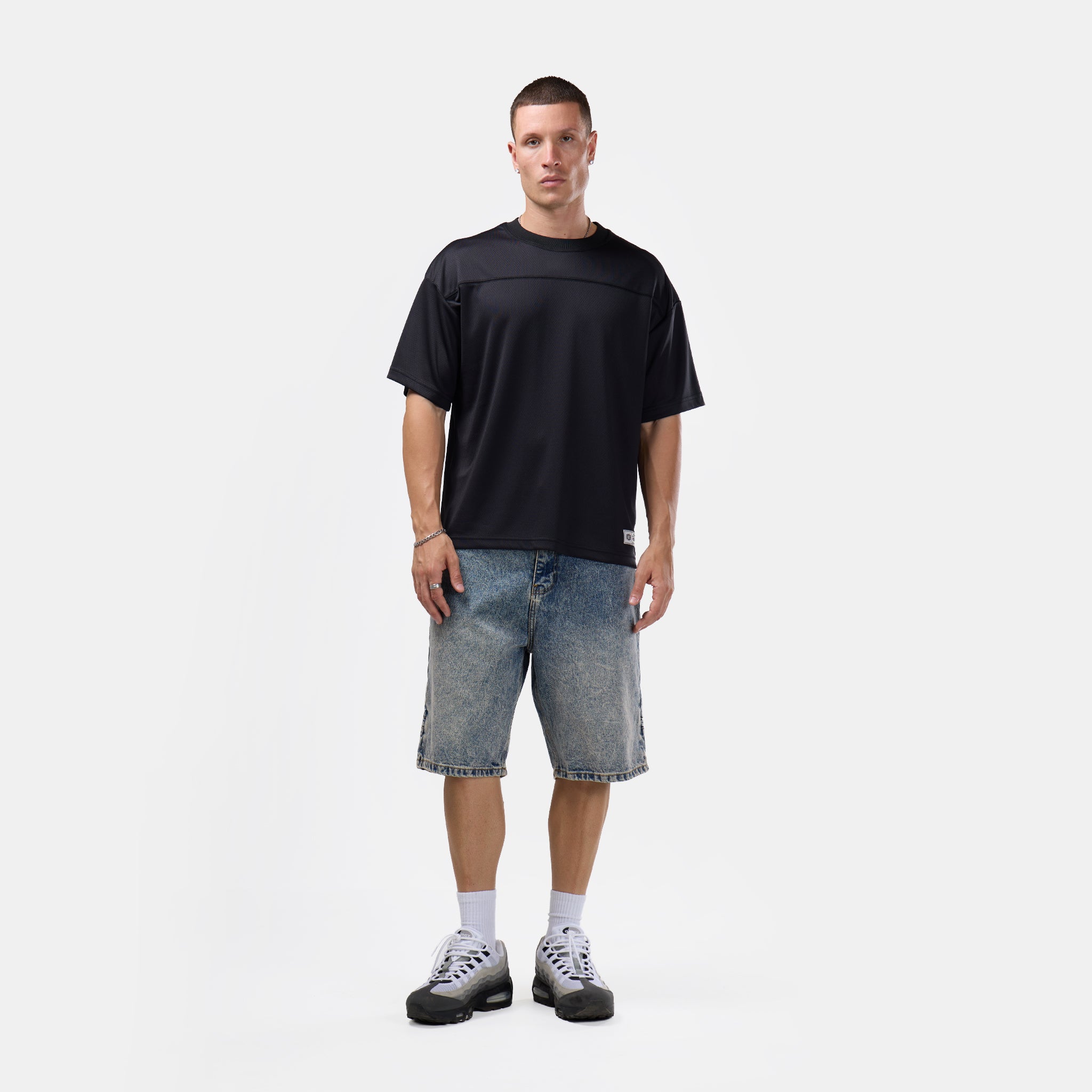 Mesh Jersey | Black
