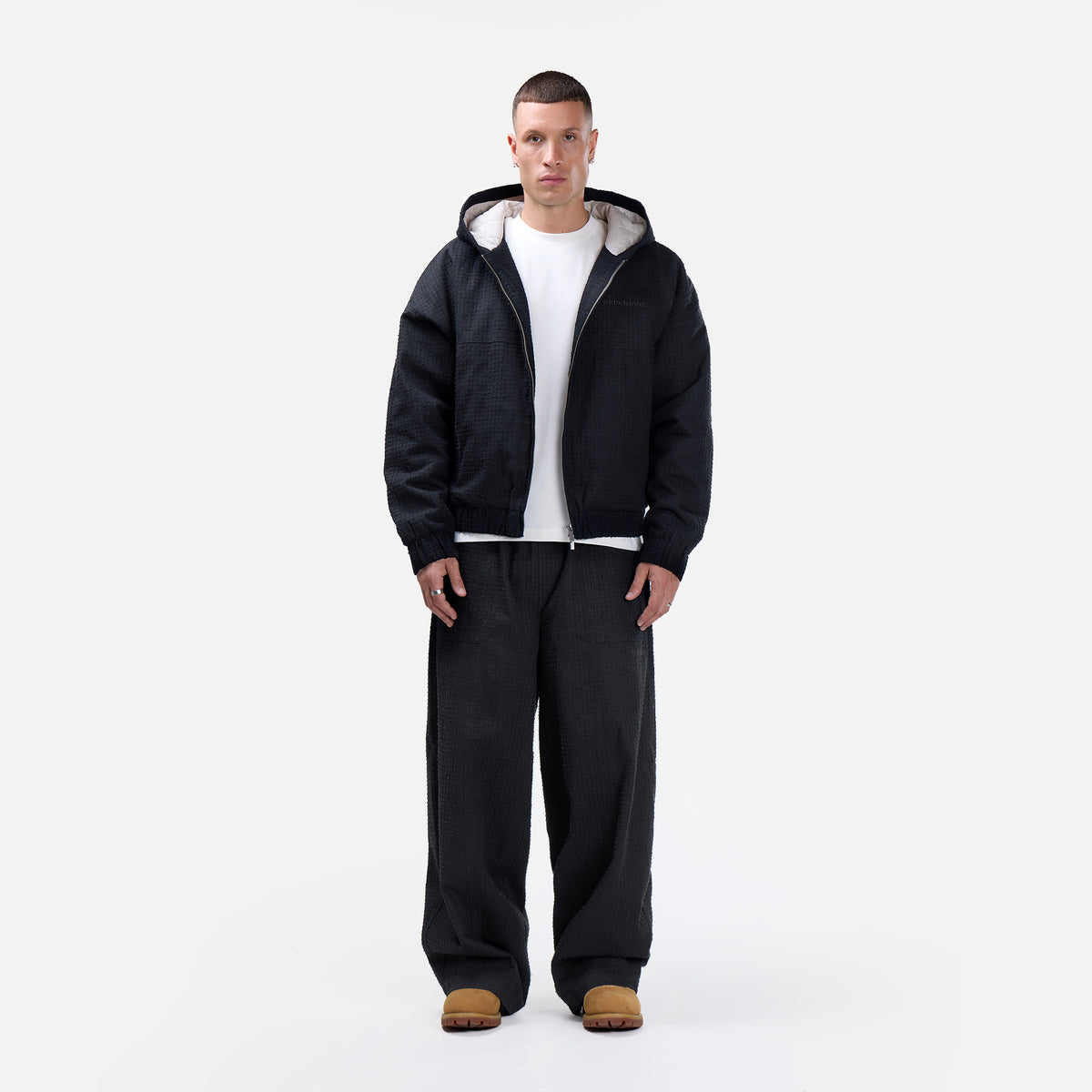 Distressed Canvas Set | Black