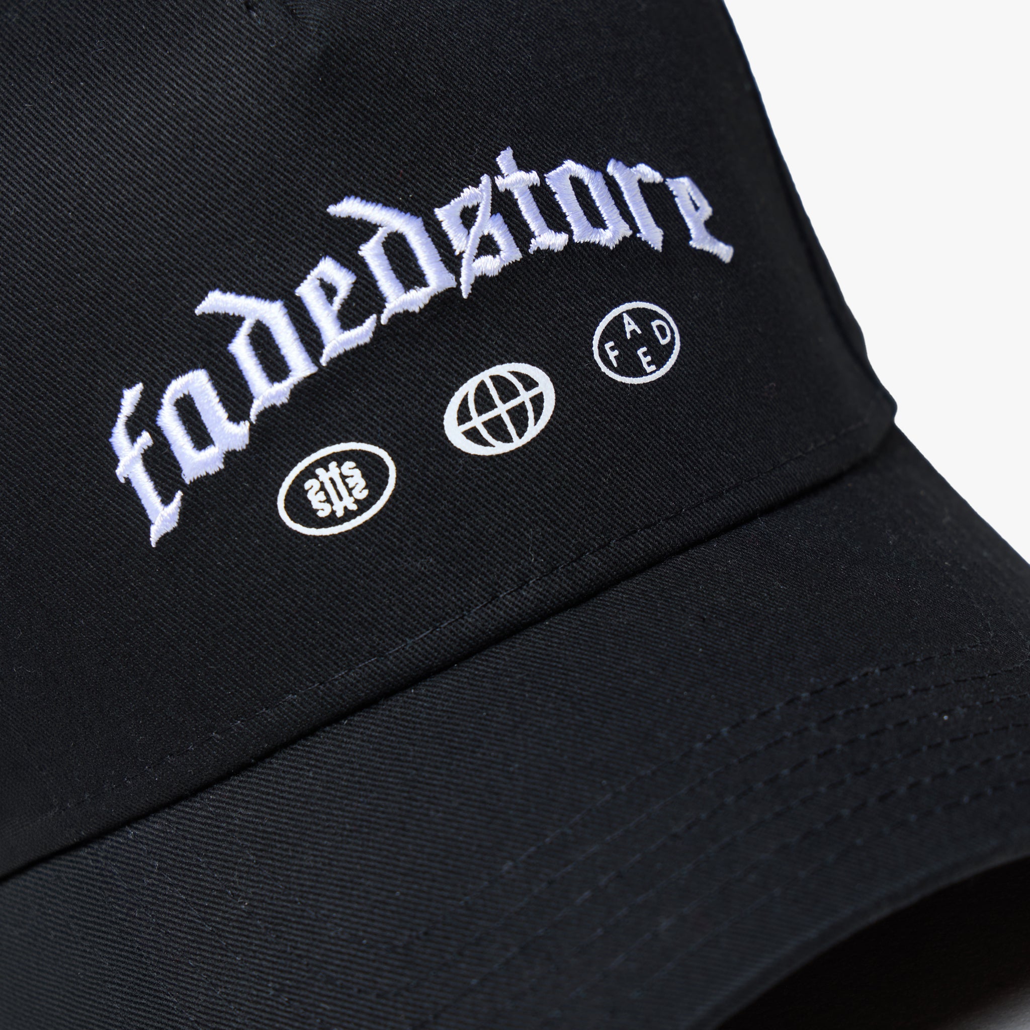 Faded Gothic Icon Cap | Black
