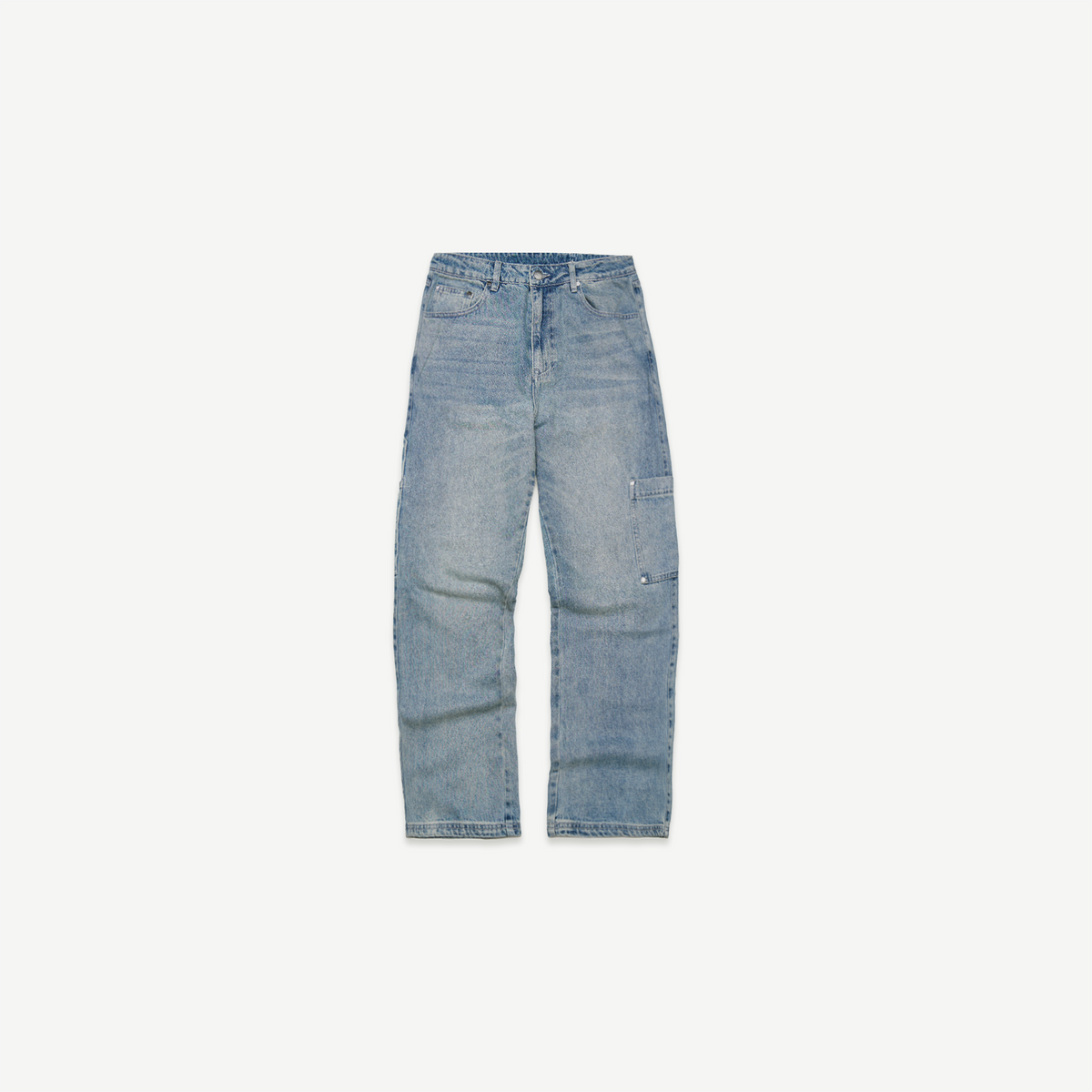 Cargo Washed Jean | Vintage Blue