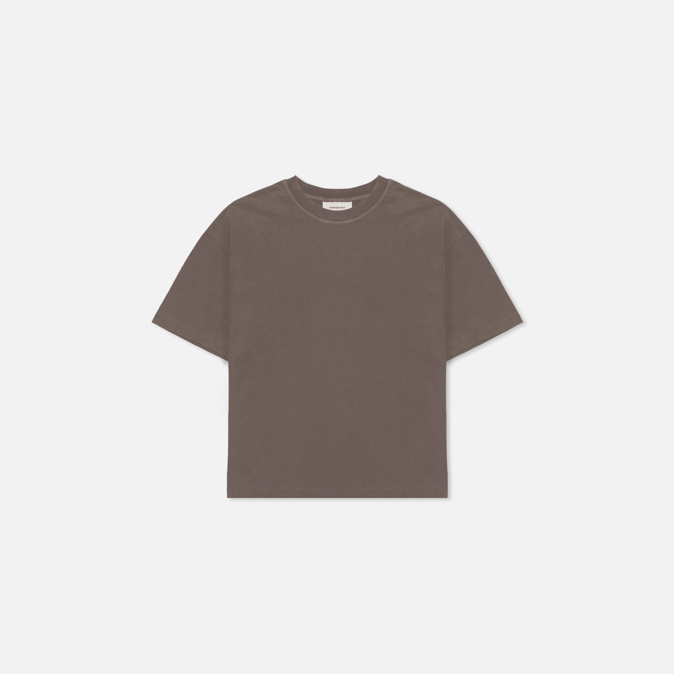 Regular Cotton T-Shirt | Walnut Brown