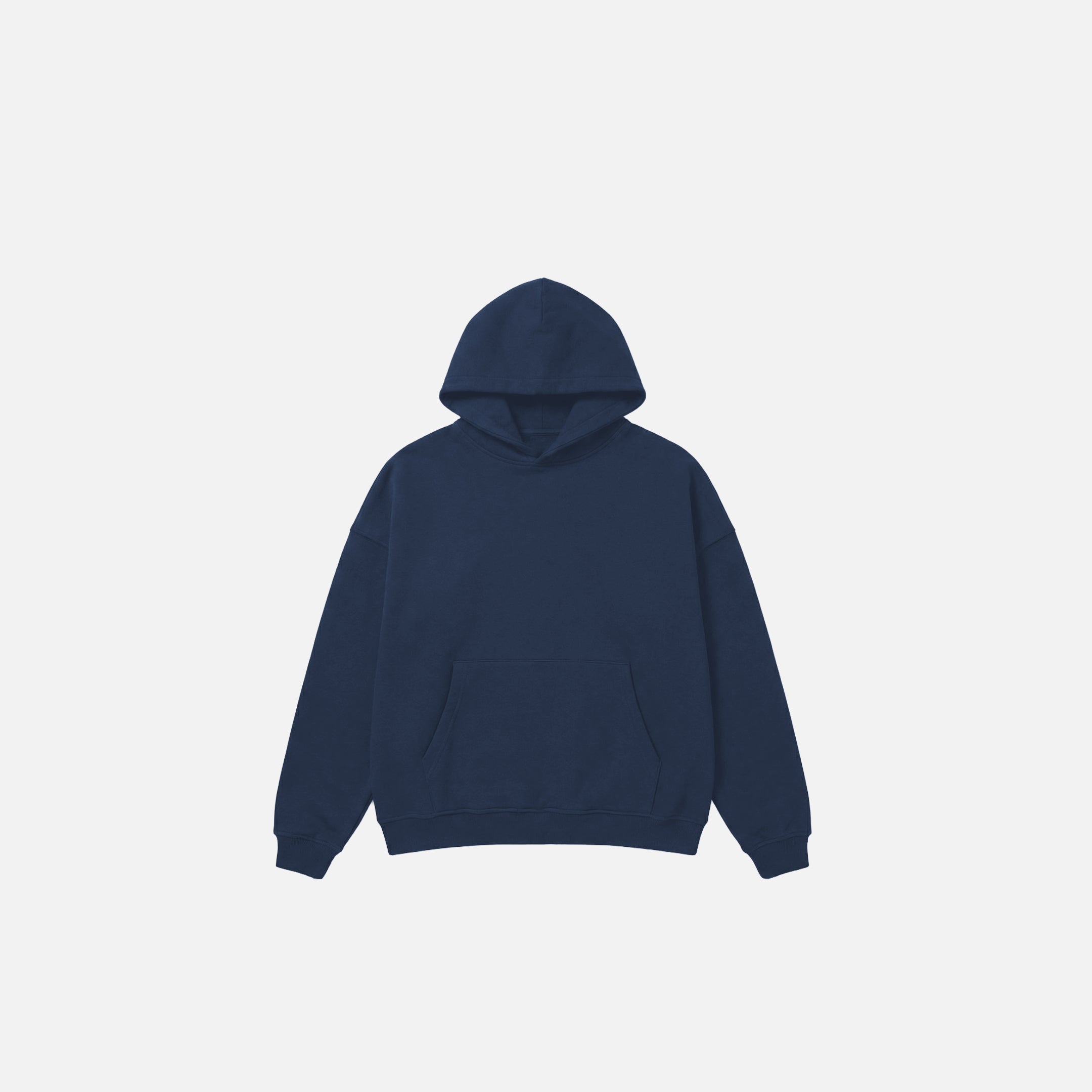 Box Fit Hoodie | Navy