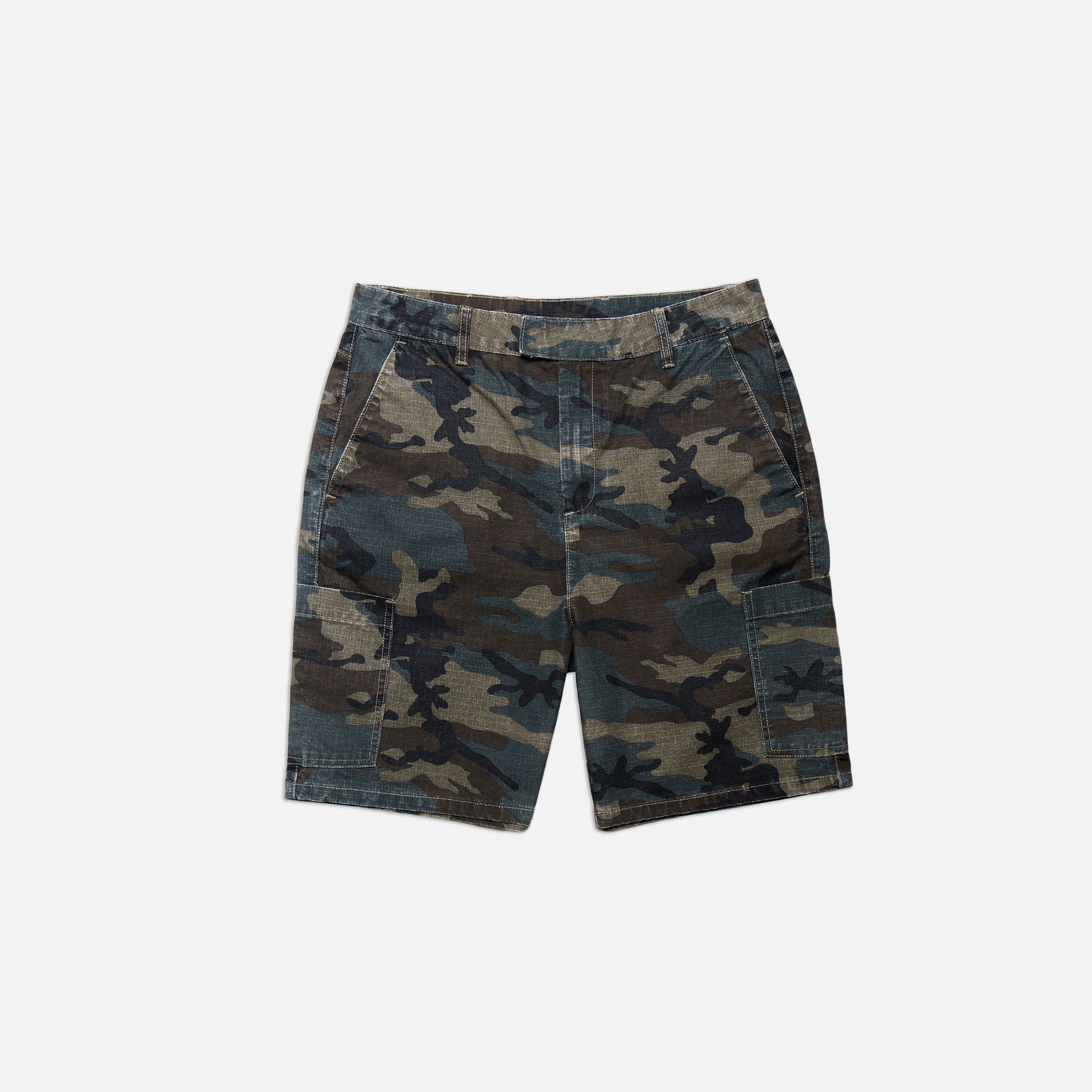 Longline OG Camo Cargo Short | Dark Green