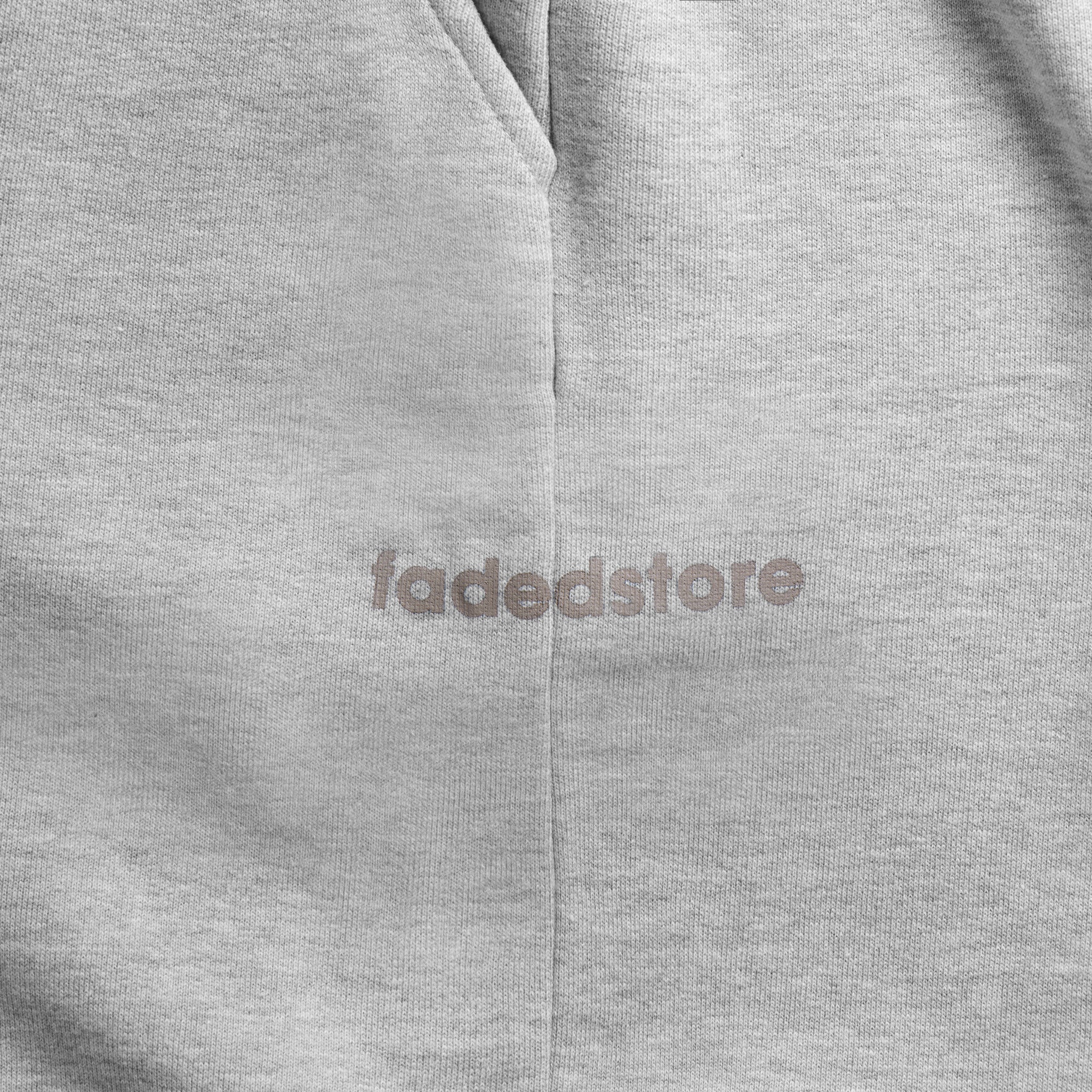 Wide Leg Jogger | Grey Marl