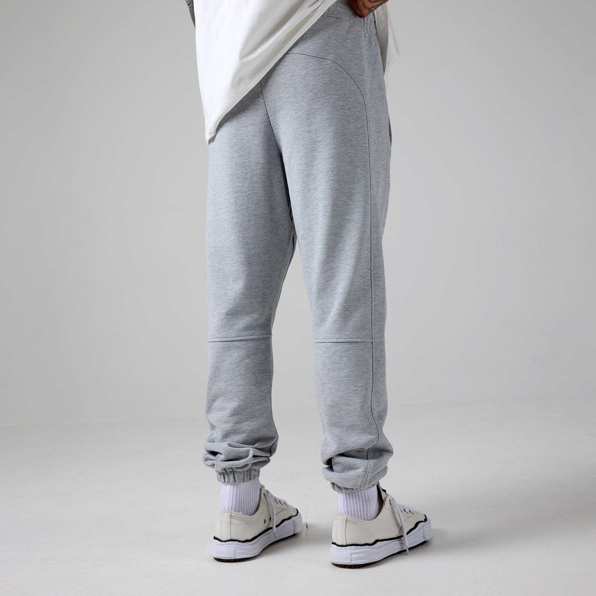 Heavyweight Cuffed Jogger | Grey Marl – Faded Heavyweight Cuffed Jogger | Grey Marl – Faded