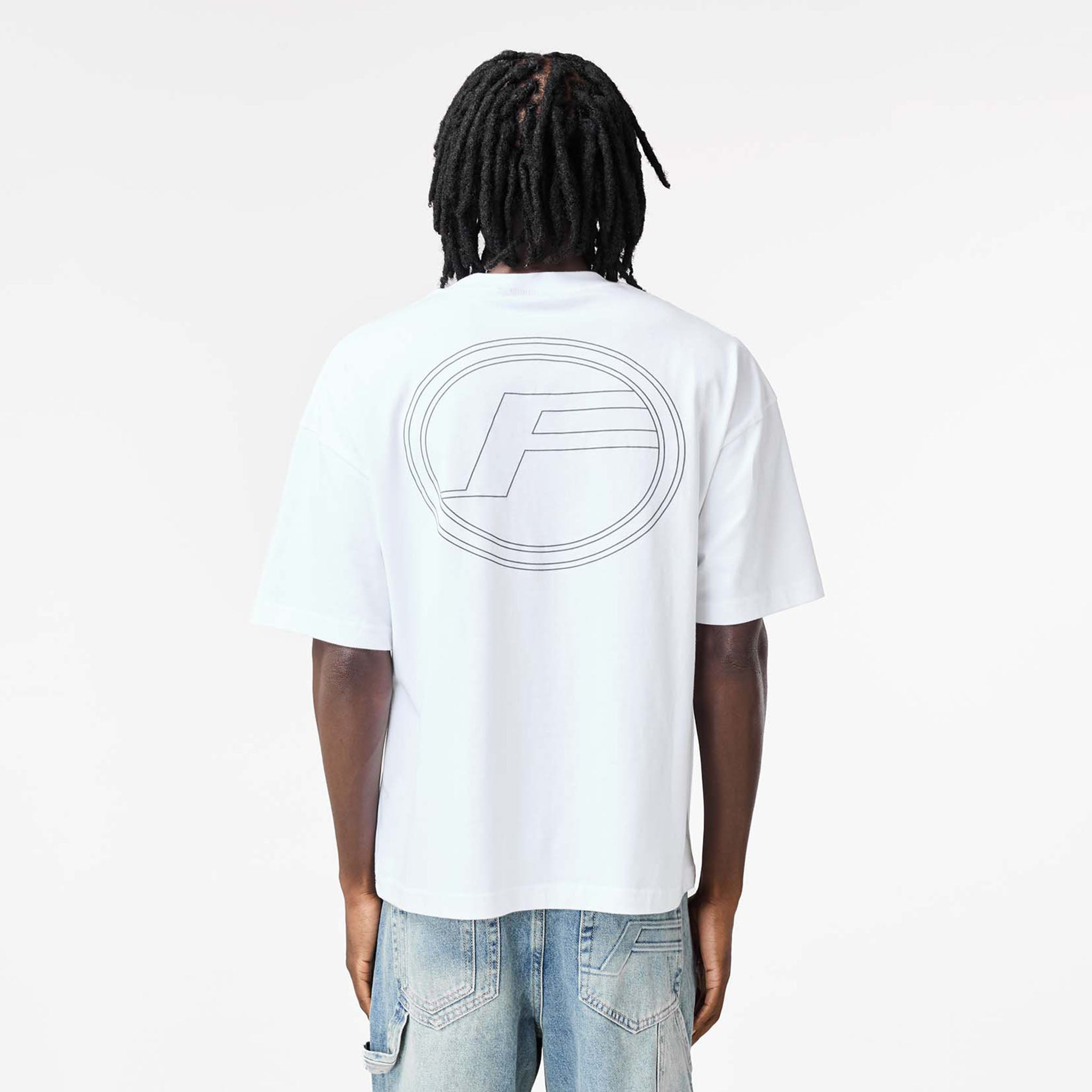 Puff Print Logo T-Shirt | White