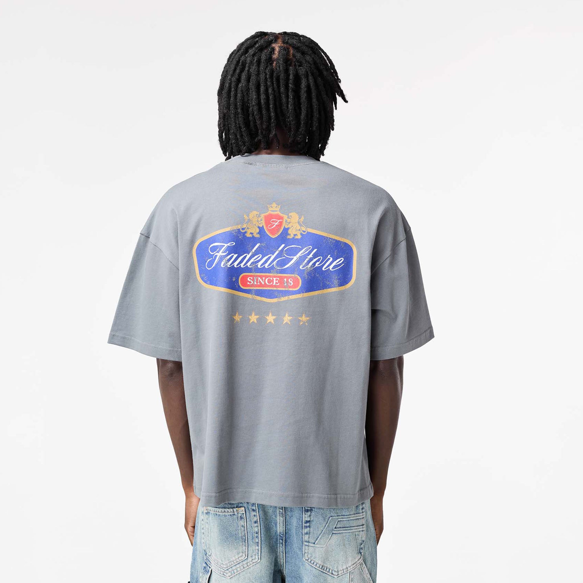 Racing T-Shirt | Mid Grey