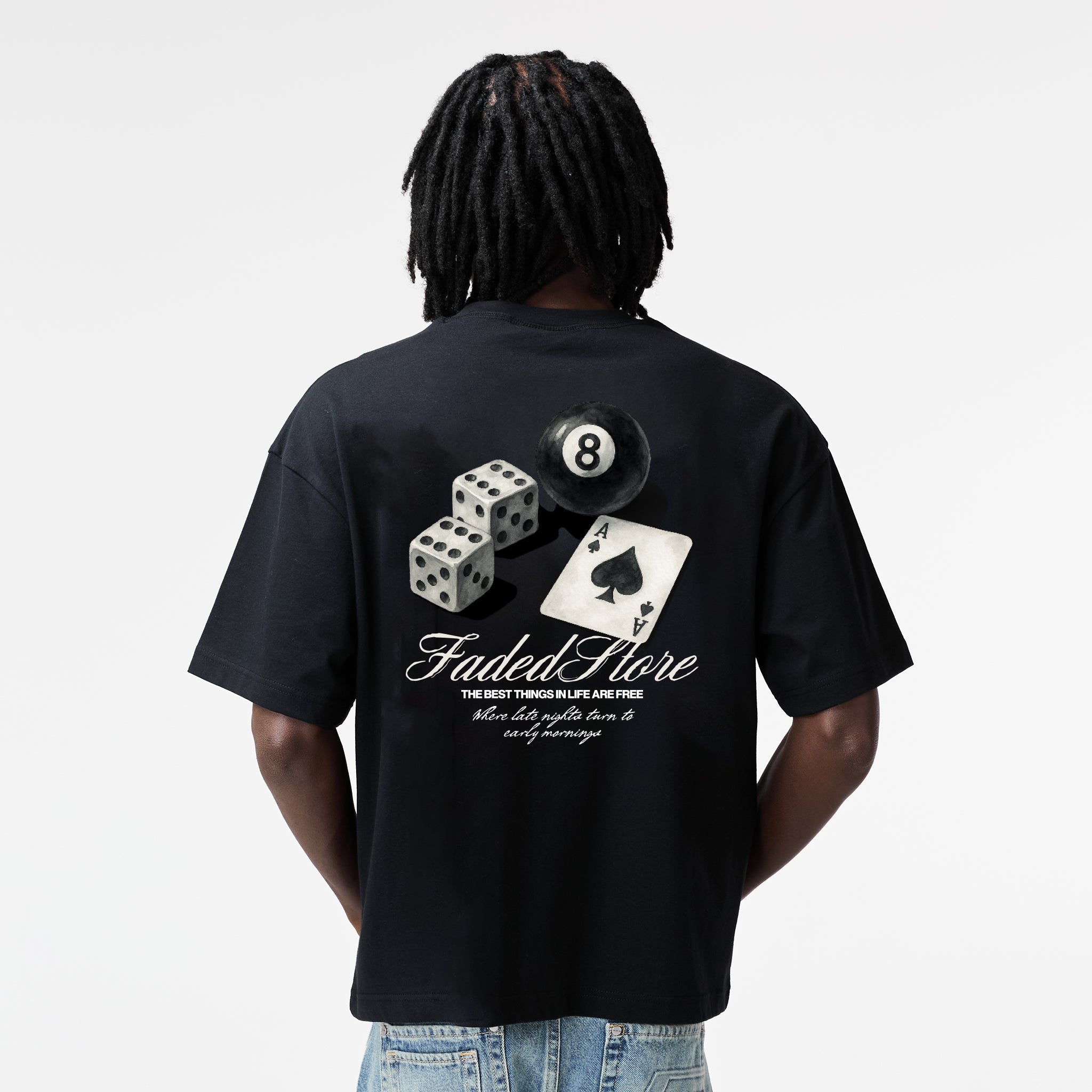 Late Nights T-Shirt | Black