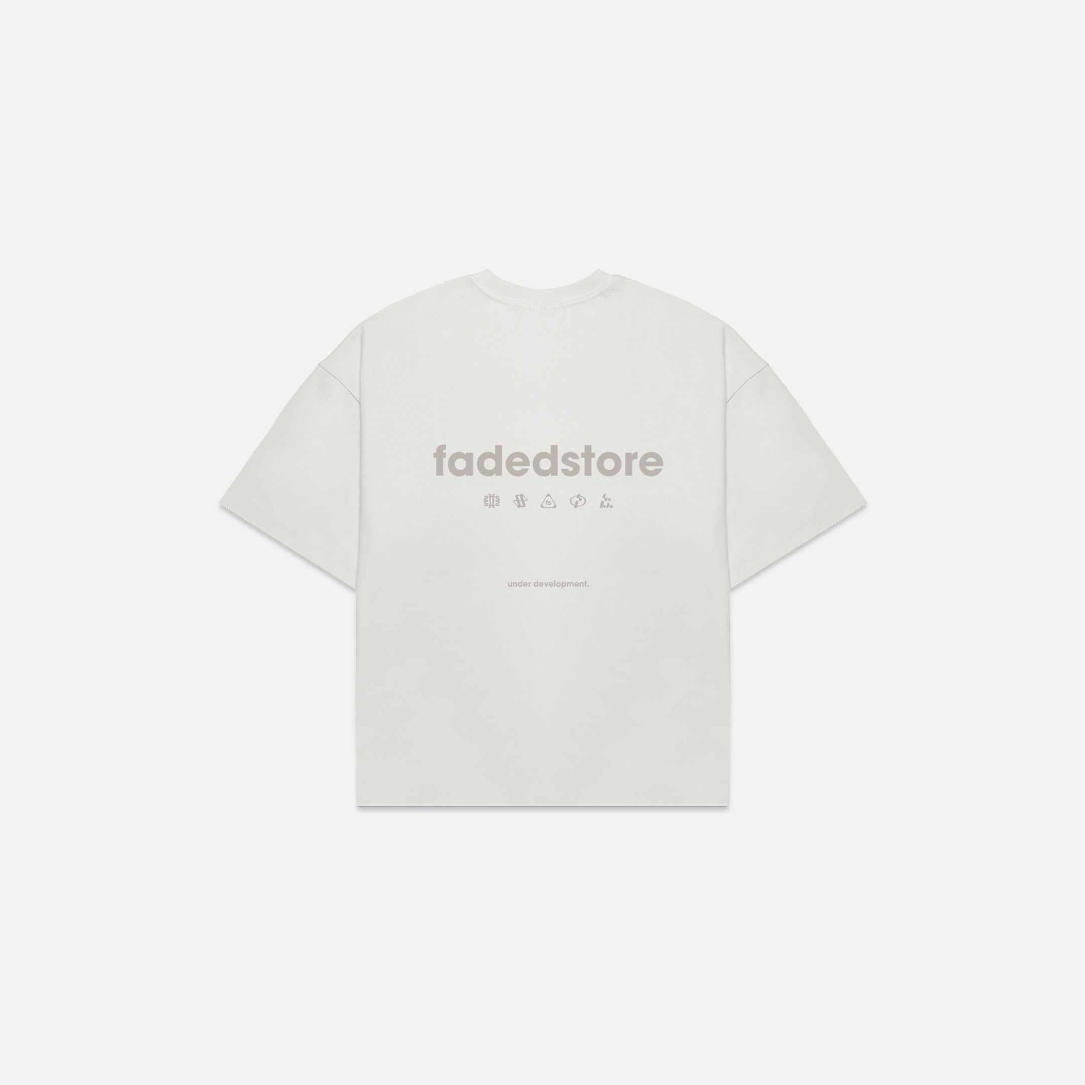 Under Development T-Shirt | Chalk