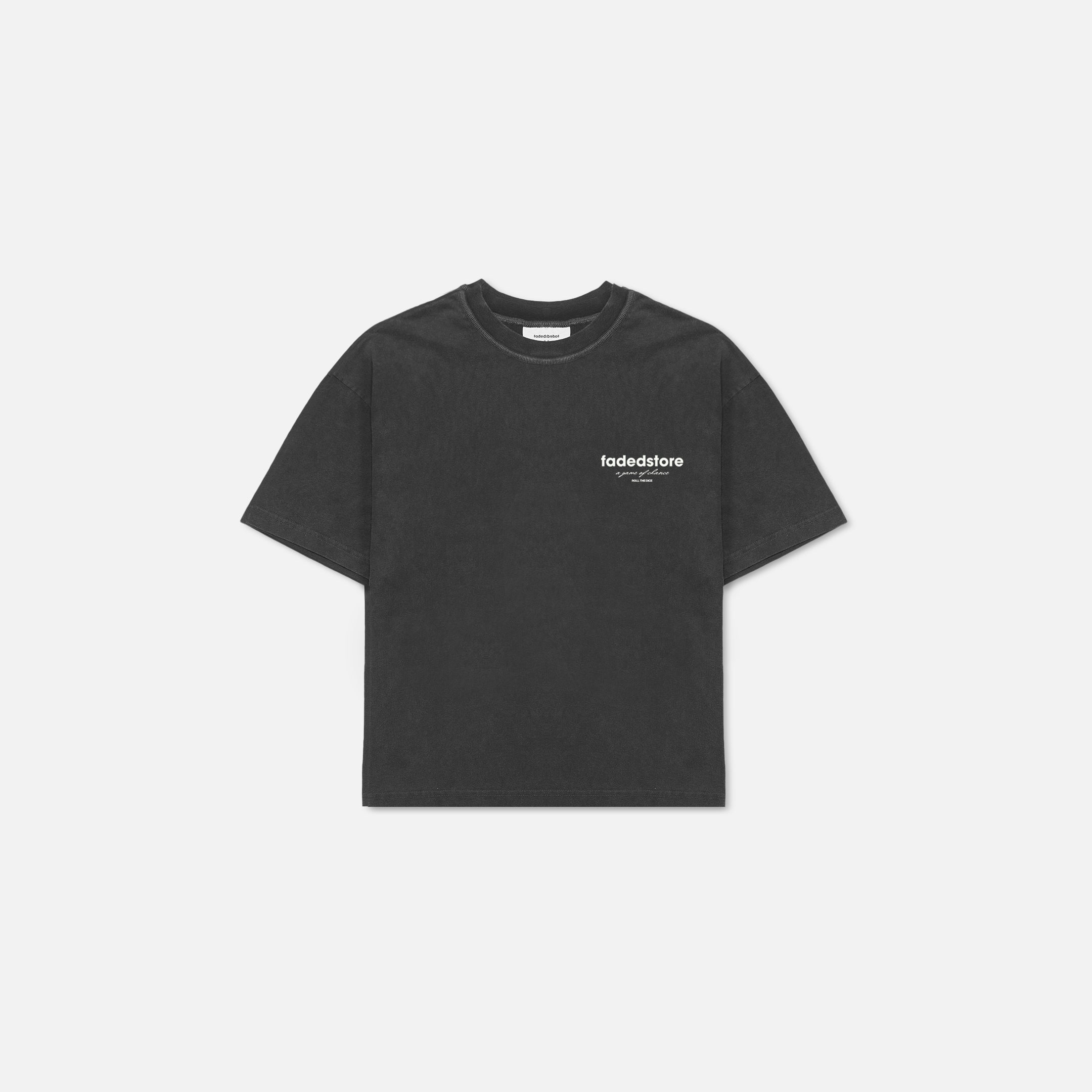 Rolling Dice T-Shirt | Washed Black