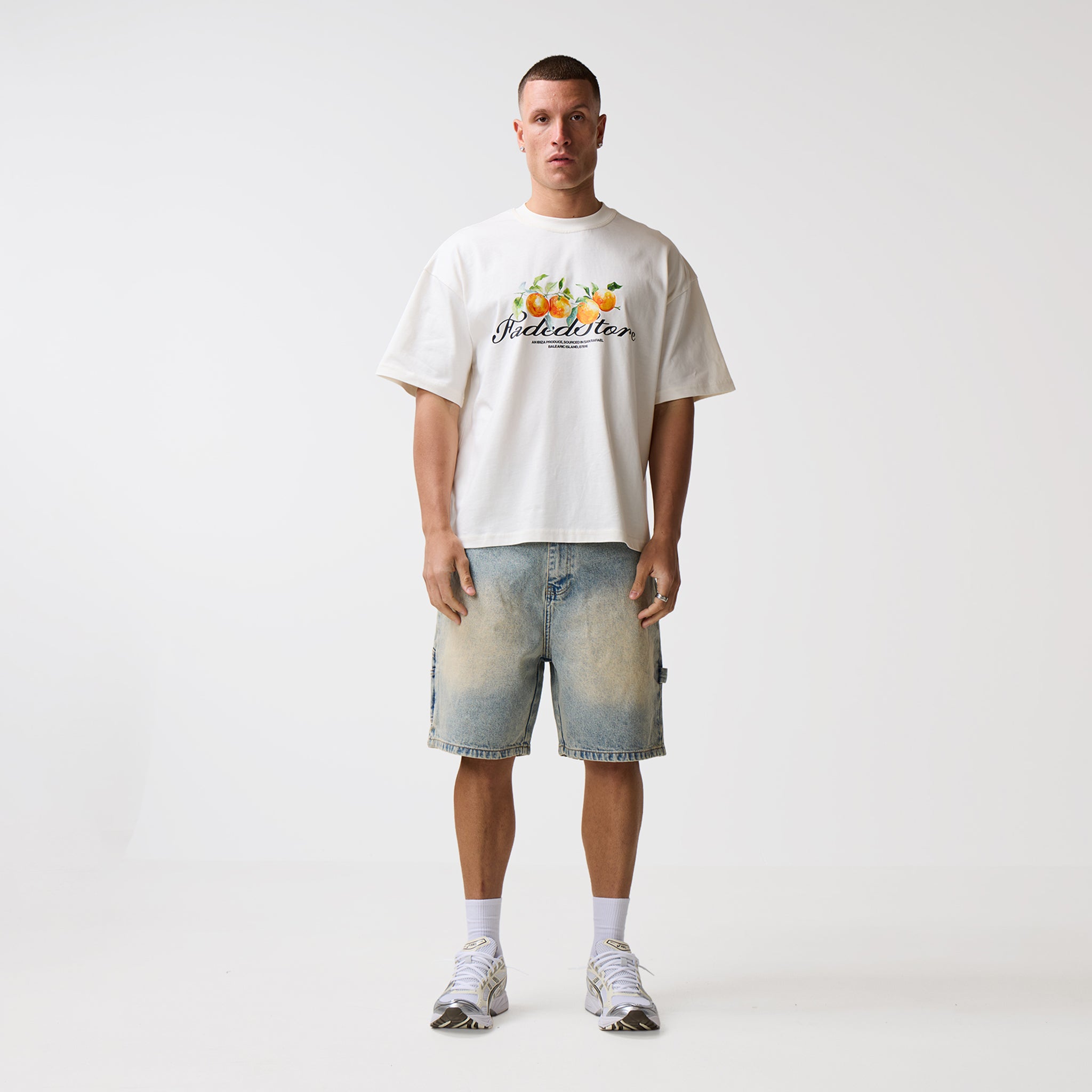 Citrus T-Shirt | Chalk