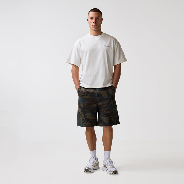 Longline OG Camo Cargo Short | Dark Green