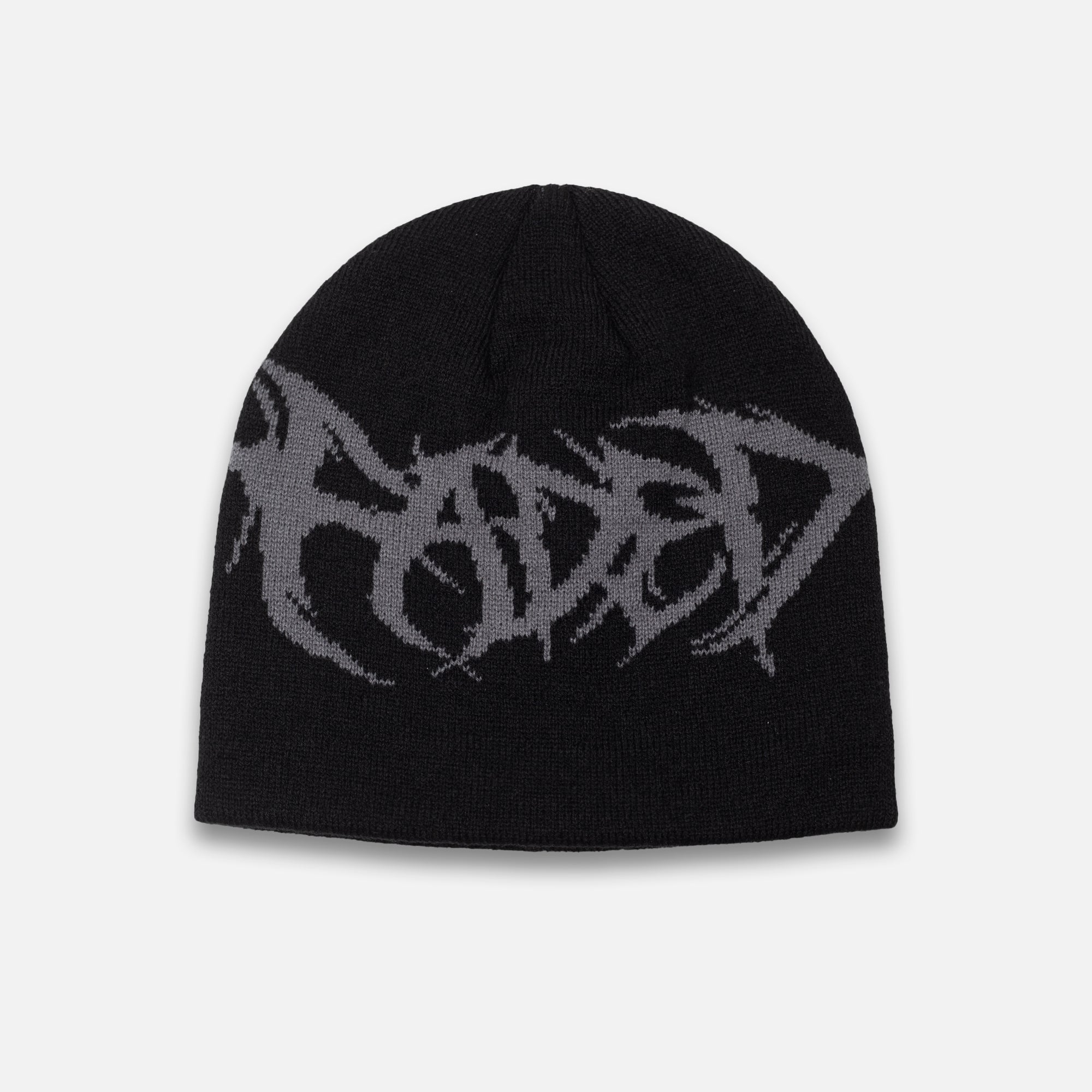 Faded Gothic Beanie | Black/Charcoal