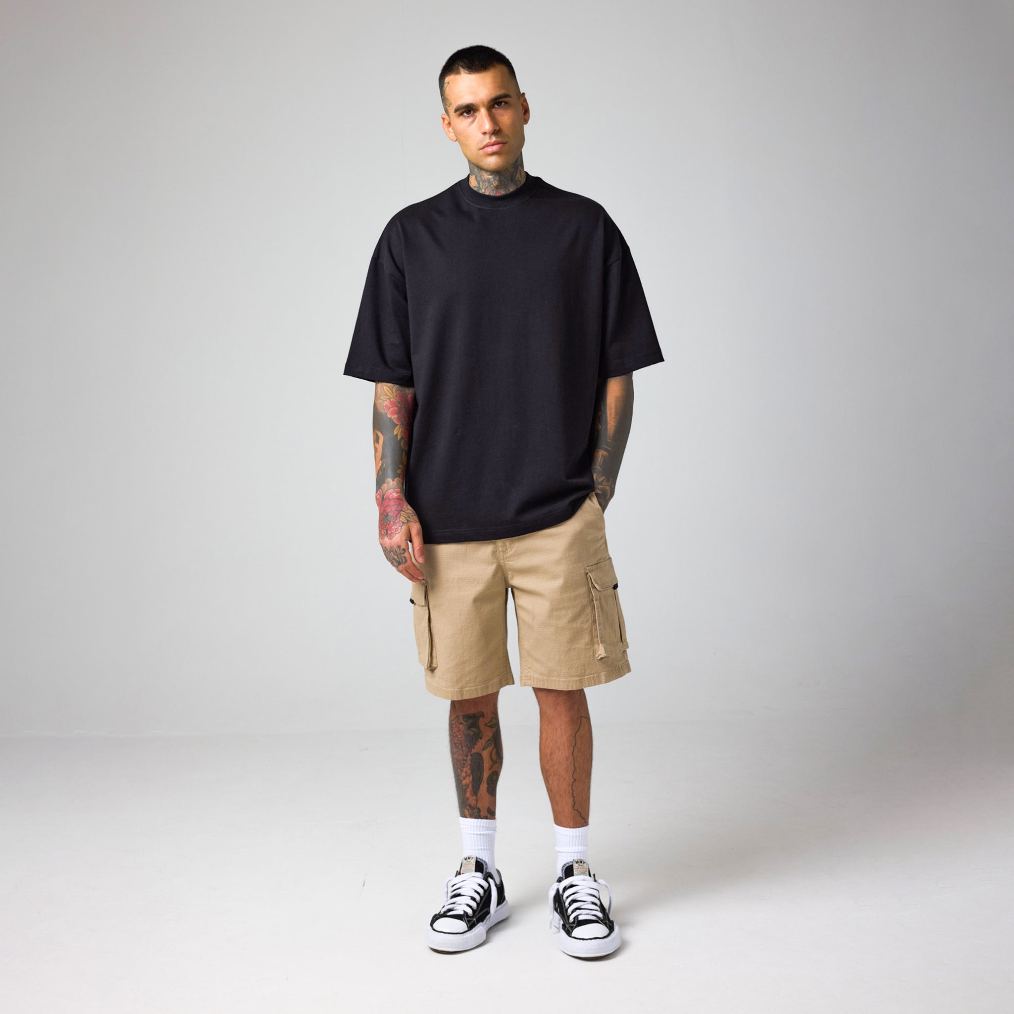 Box Fit T-Shirt | Vintage Black Wash