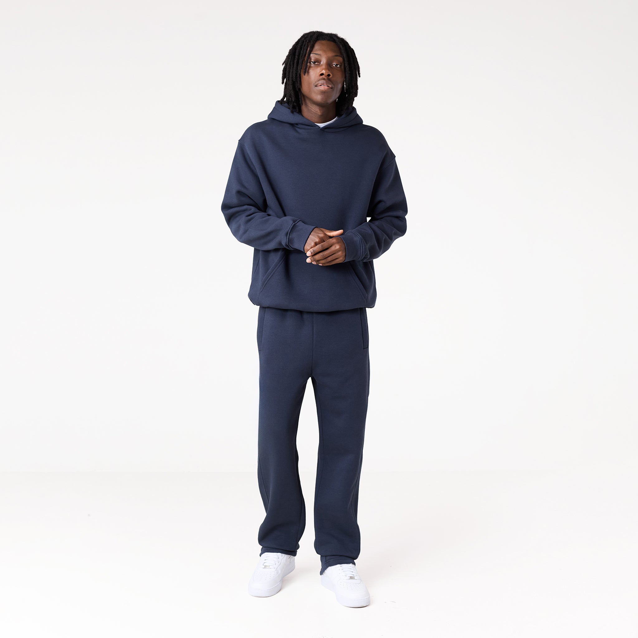 Open Hem Jogger | Navy