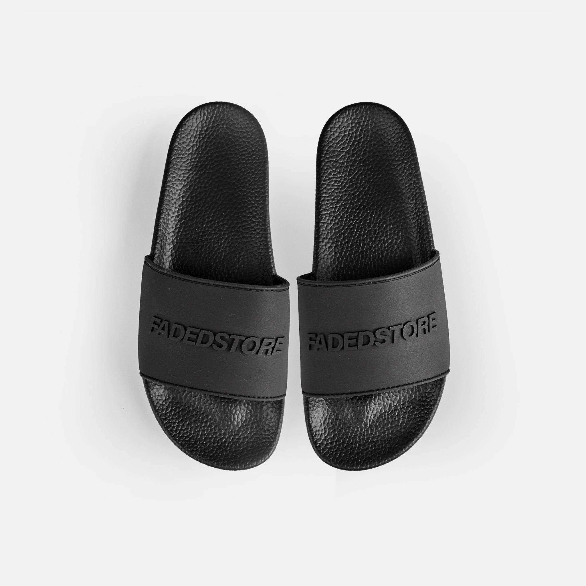 Faded Store Sliders | Black