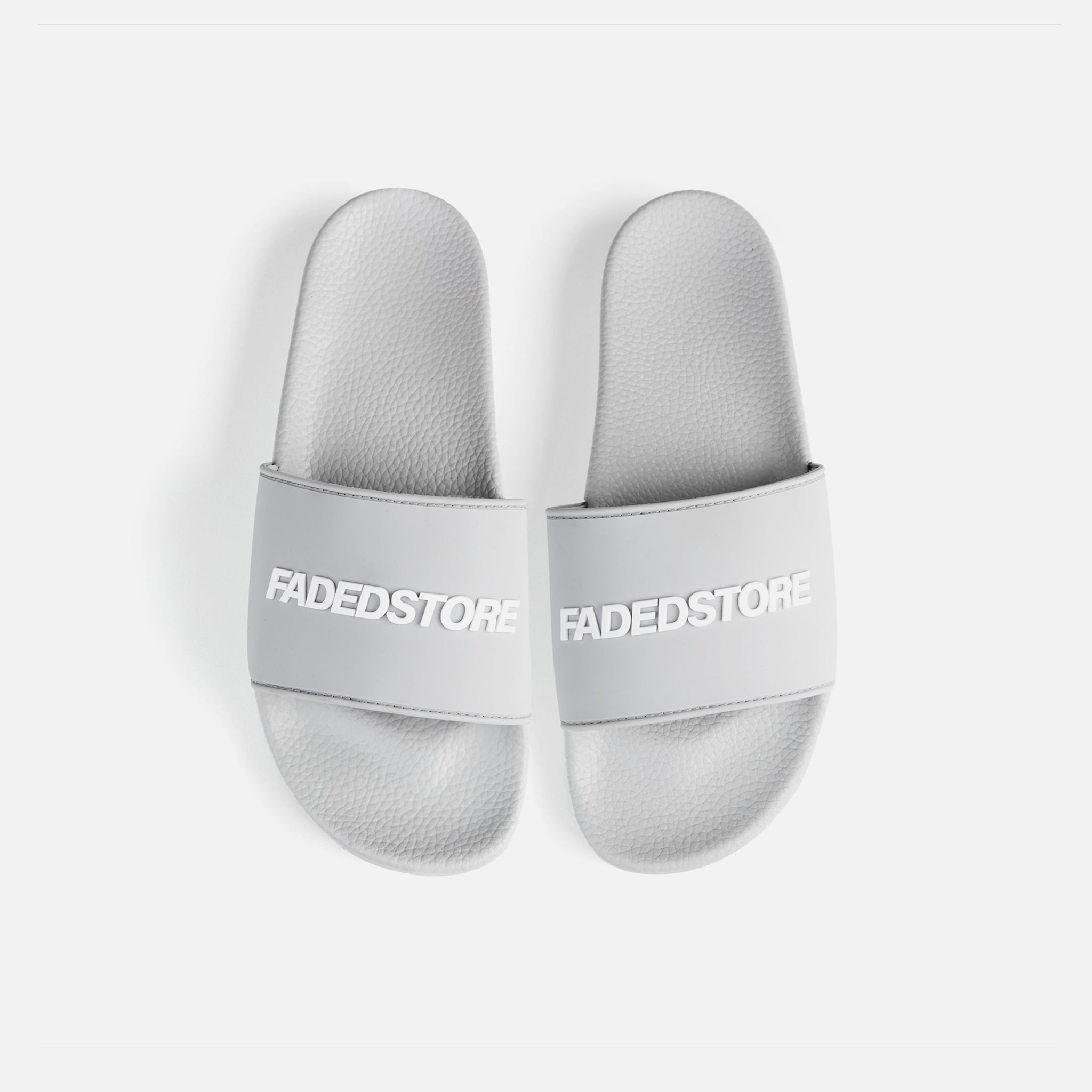 Faded Store Sliders | Grey