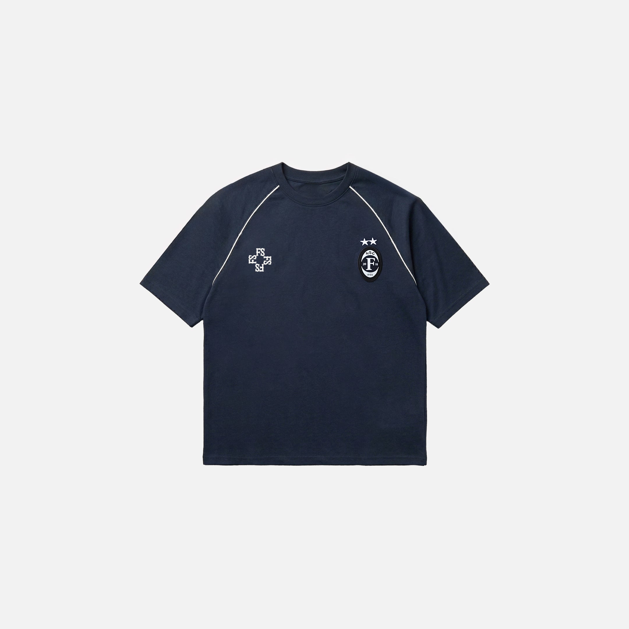 Jersey Football T-Shirt | Navy
