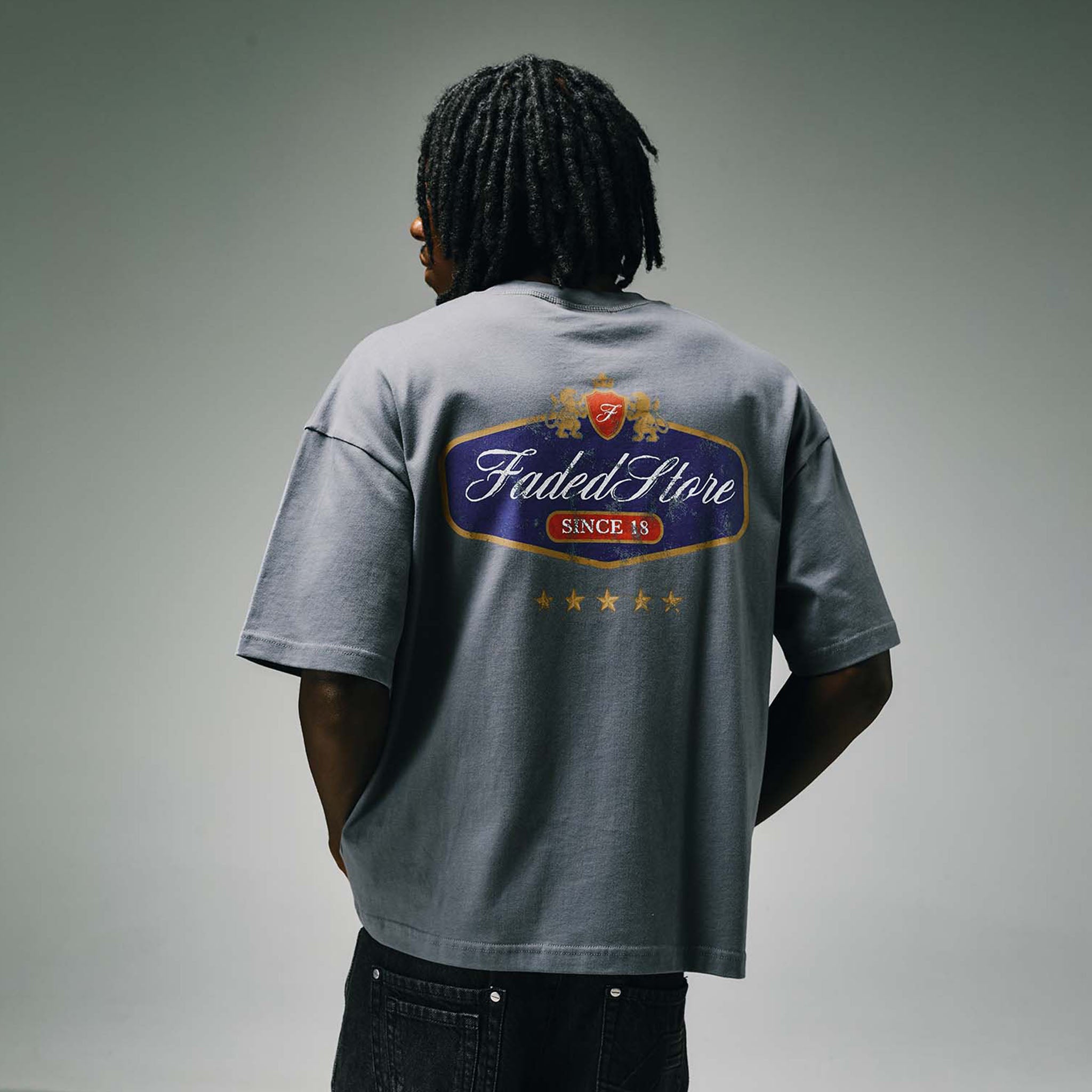 Racing T-Shirt | Mid Grey