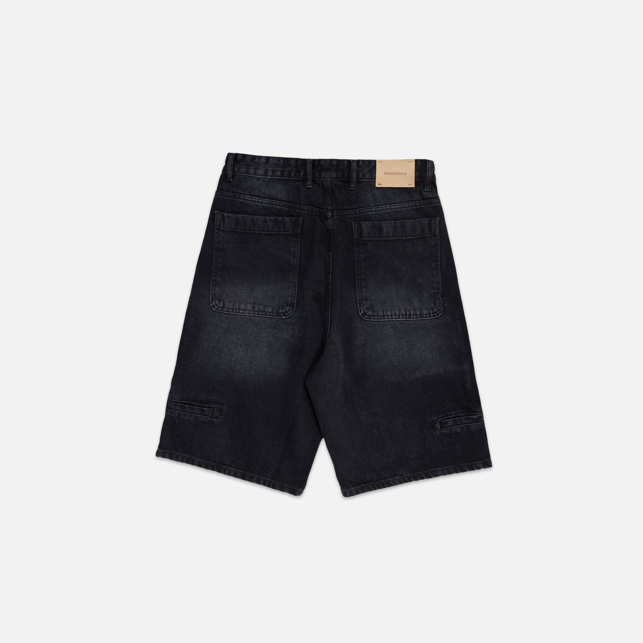 Denim Jorts | Washed Black