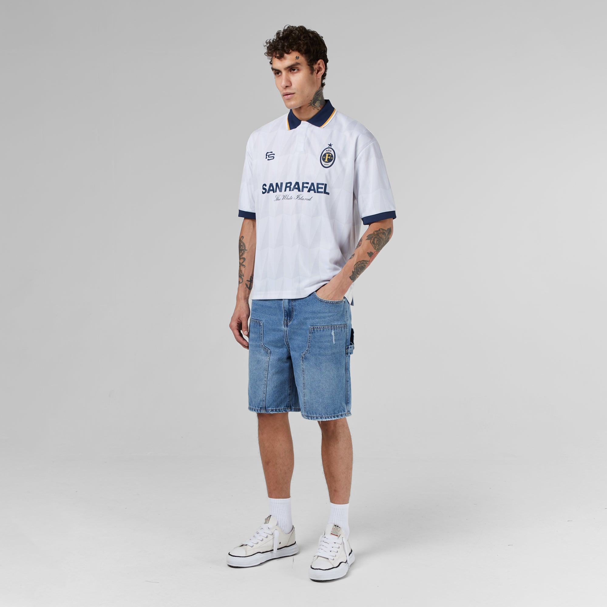 San Rafael Football Jersey Off White