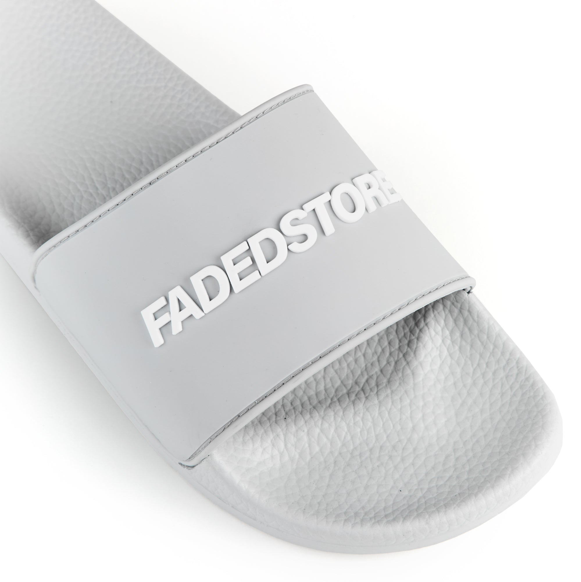 Faded Store Sliders | Grey