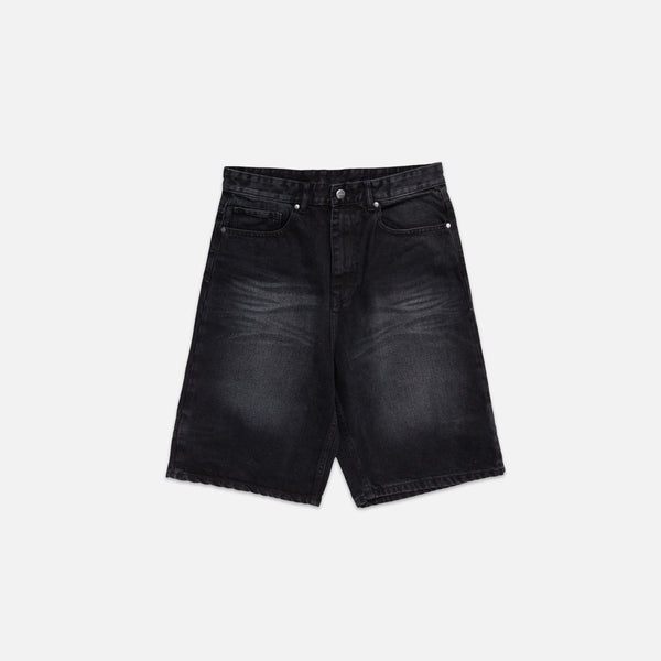 Denim Jorts | Washed Black
