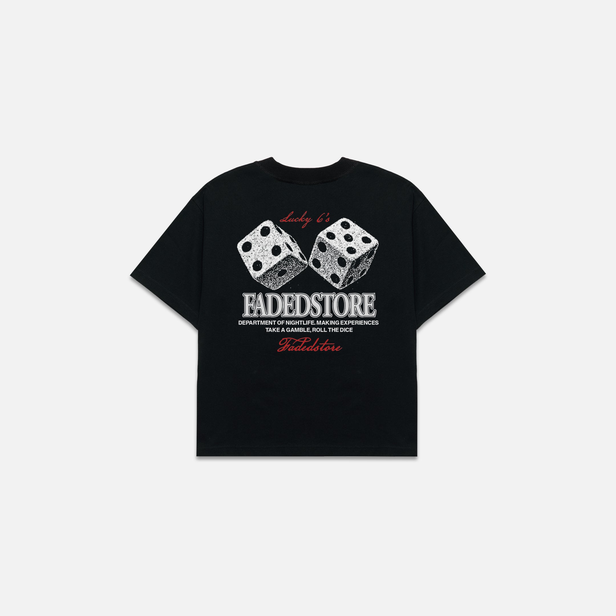 Lucky 6's T-Shirt | Black