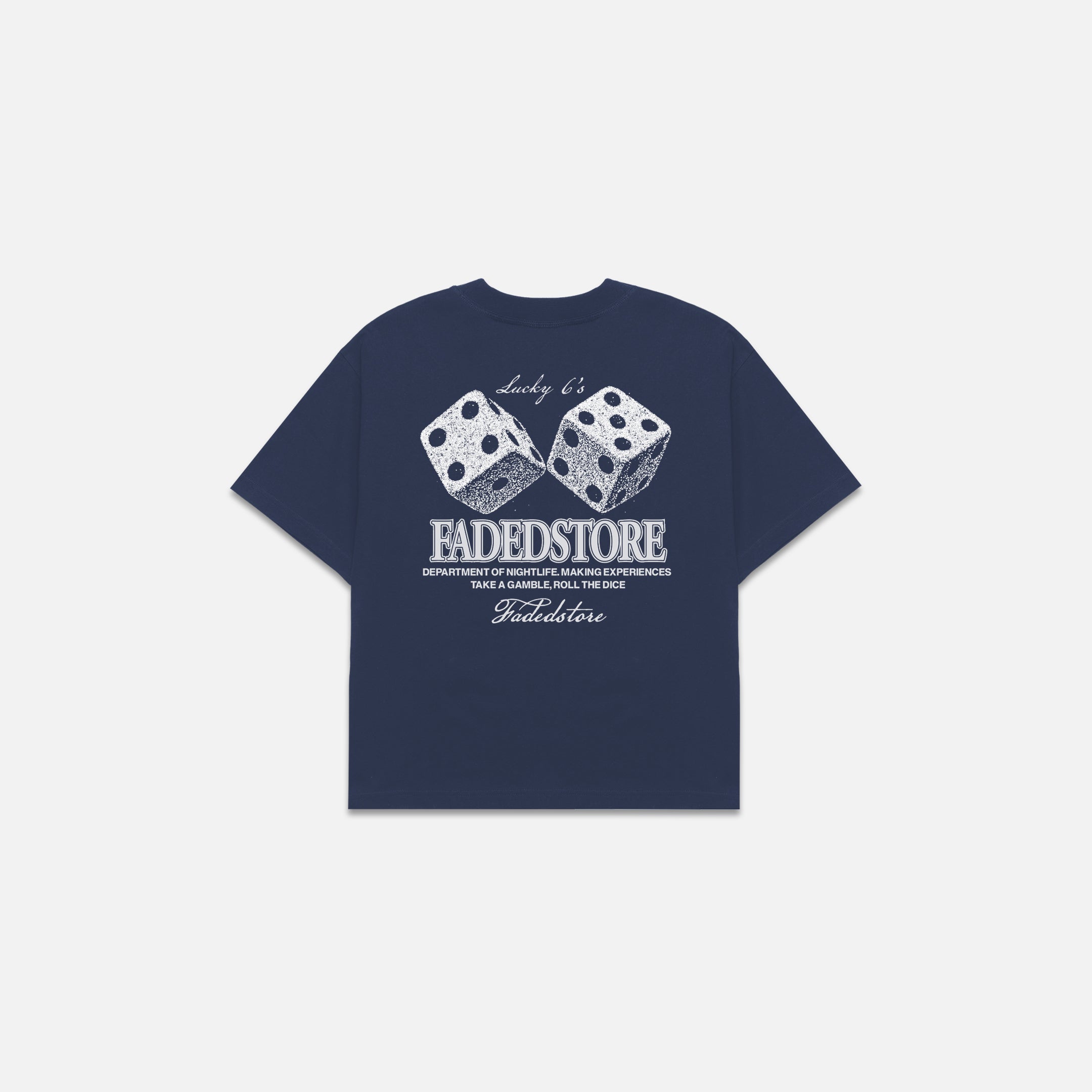 Lucky 6's T-Shirt | Navy
