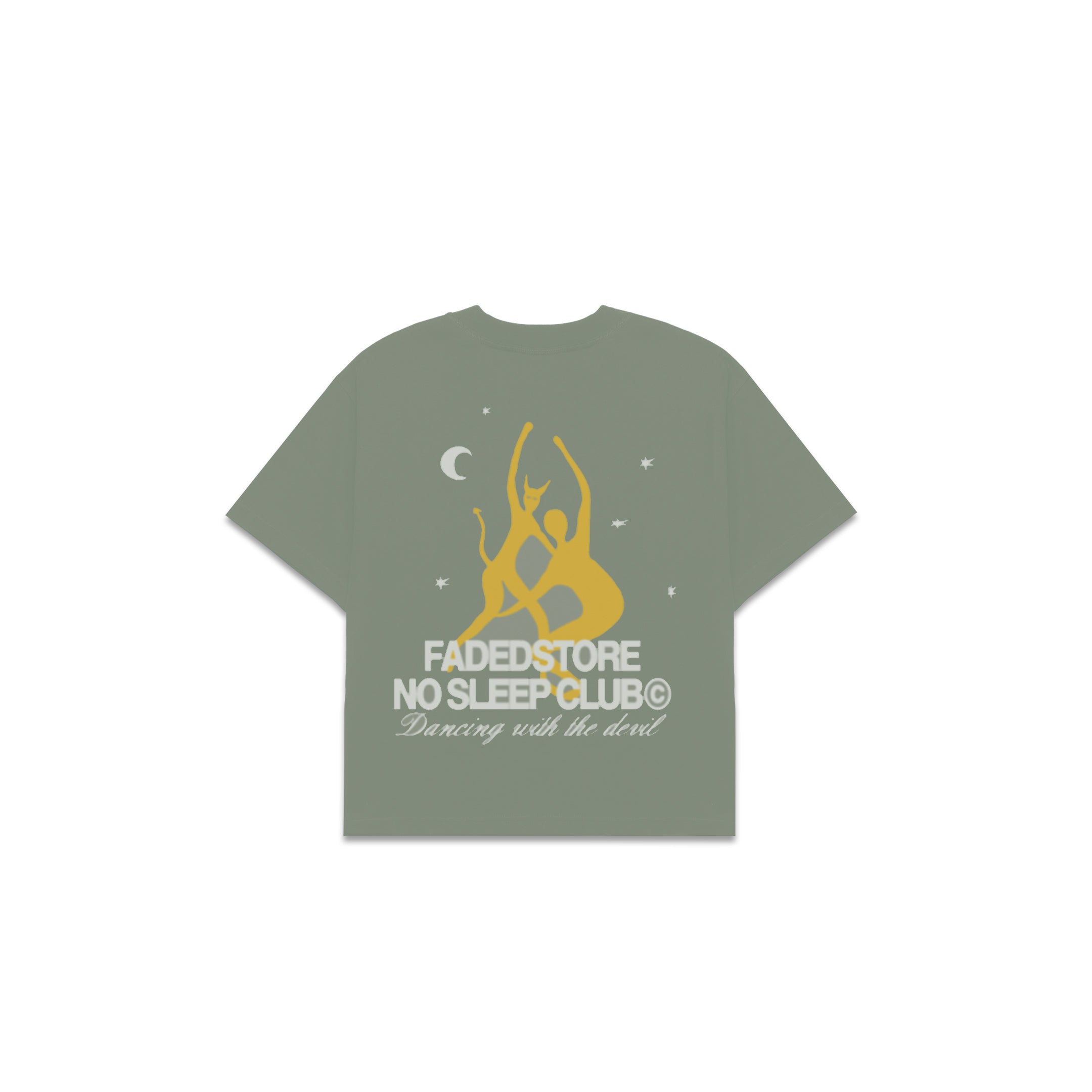 NSC Devil T-Shirt | Olive Smoke