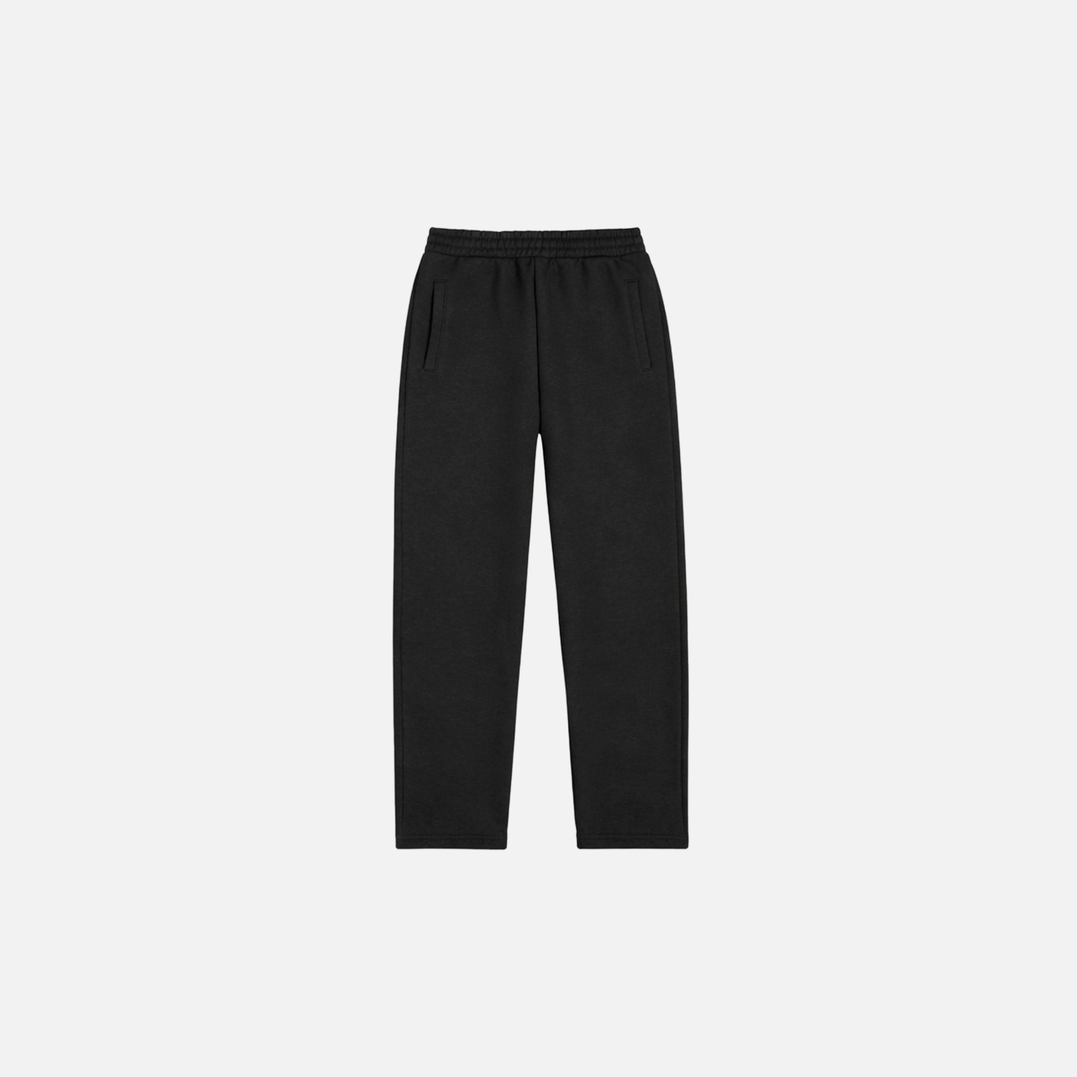 Open Hem Jogger | Black