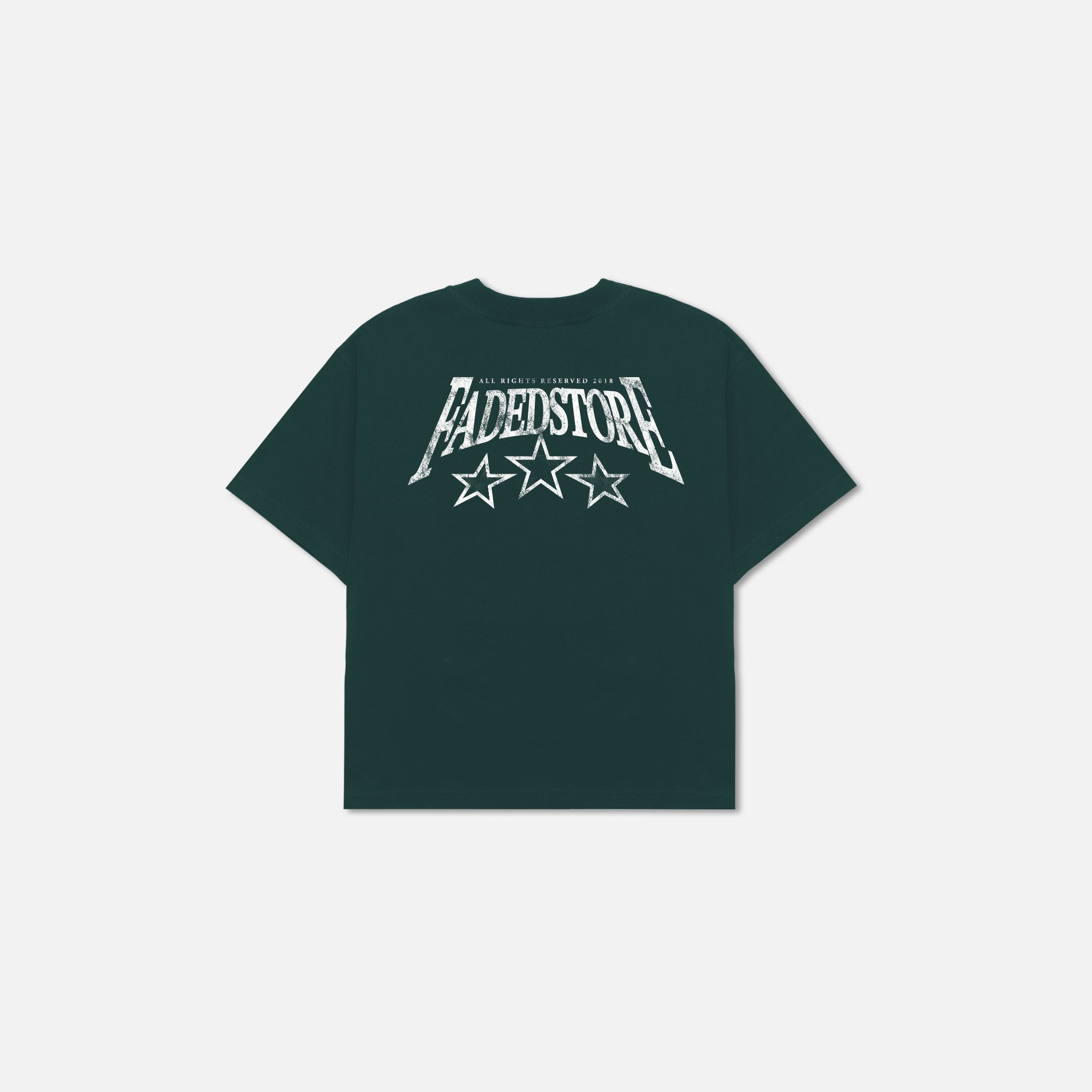 Stars T-Shirt | Forest Green