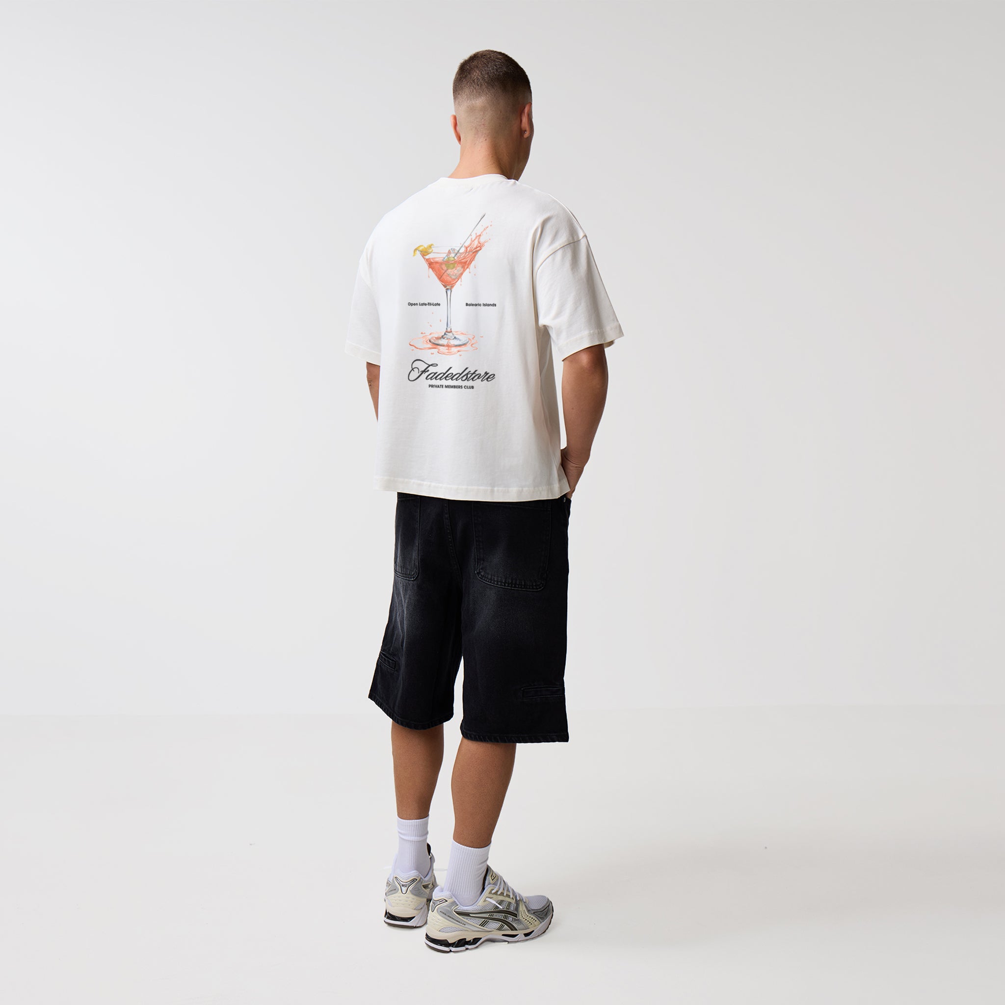 Spillage T-Shirt | Chalk