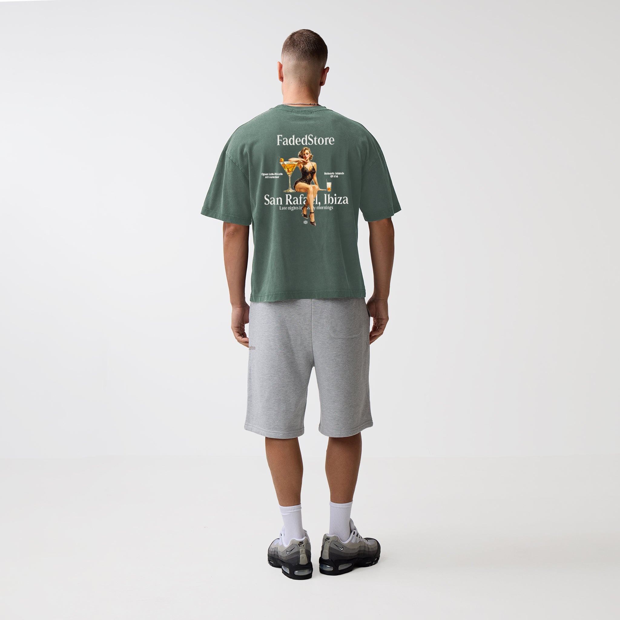 Pin Up T-Shirt | Washed Teal