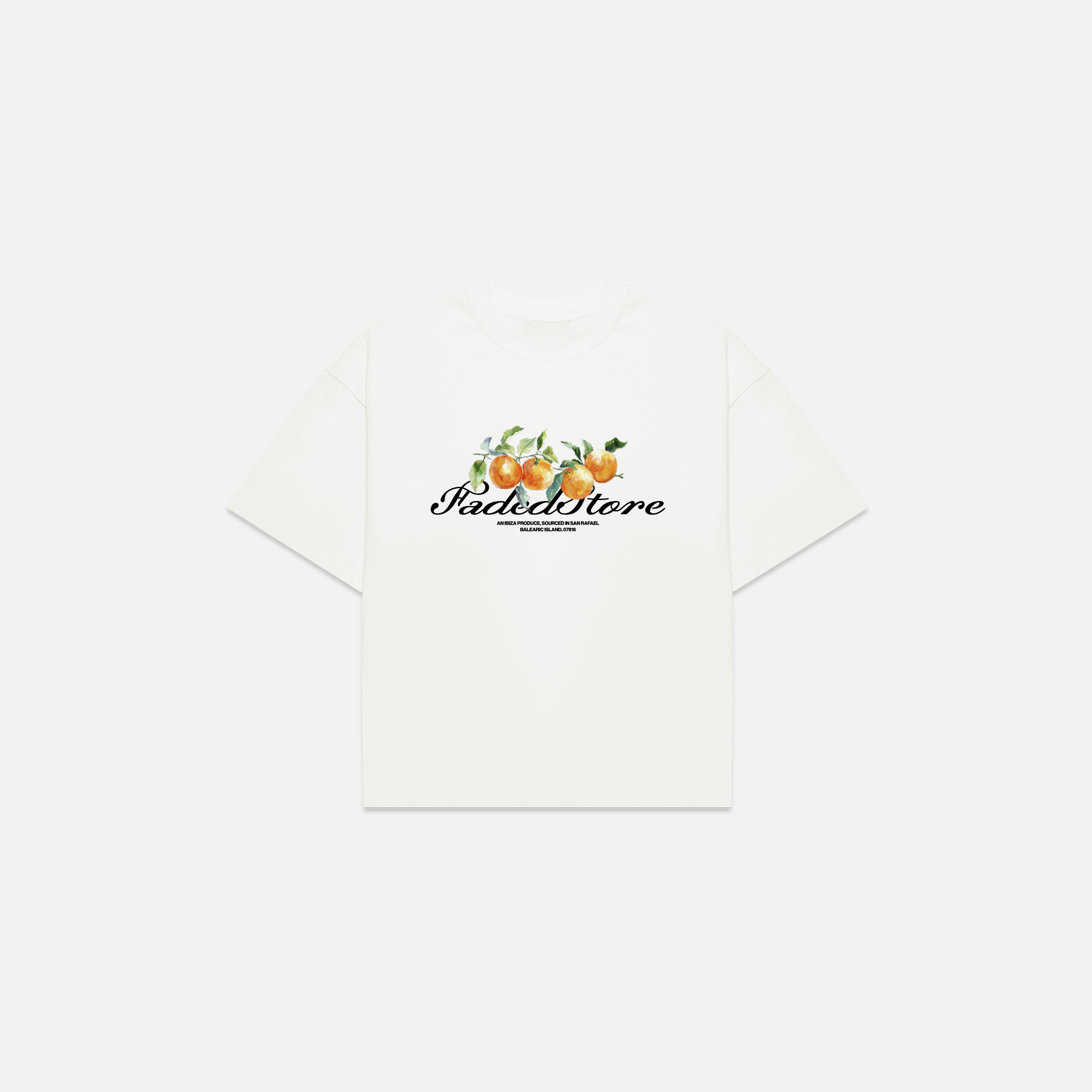 Citrus T-Shirt | Chalk