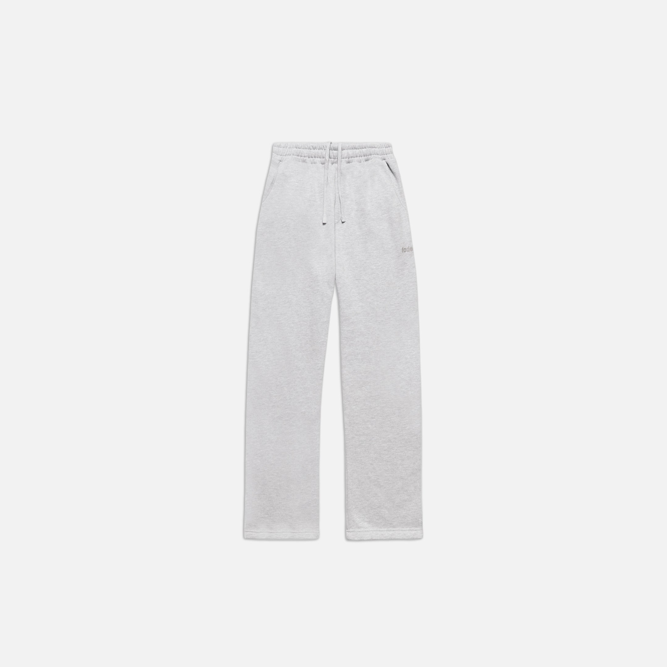 Wide Leg Jogger | Grey Marl