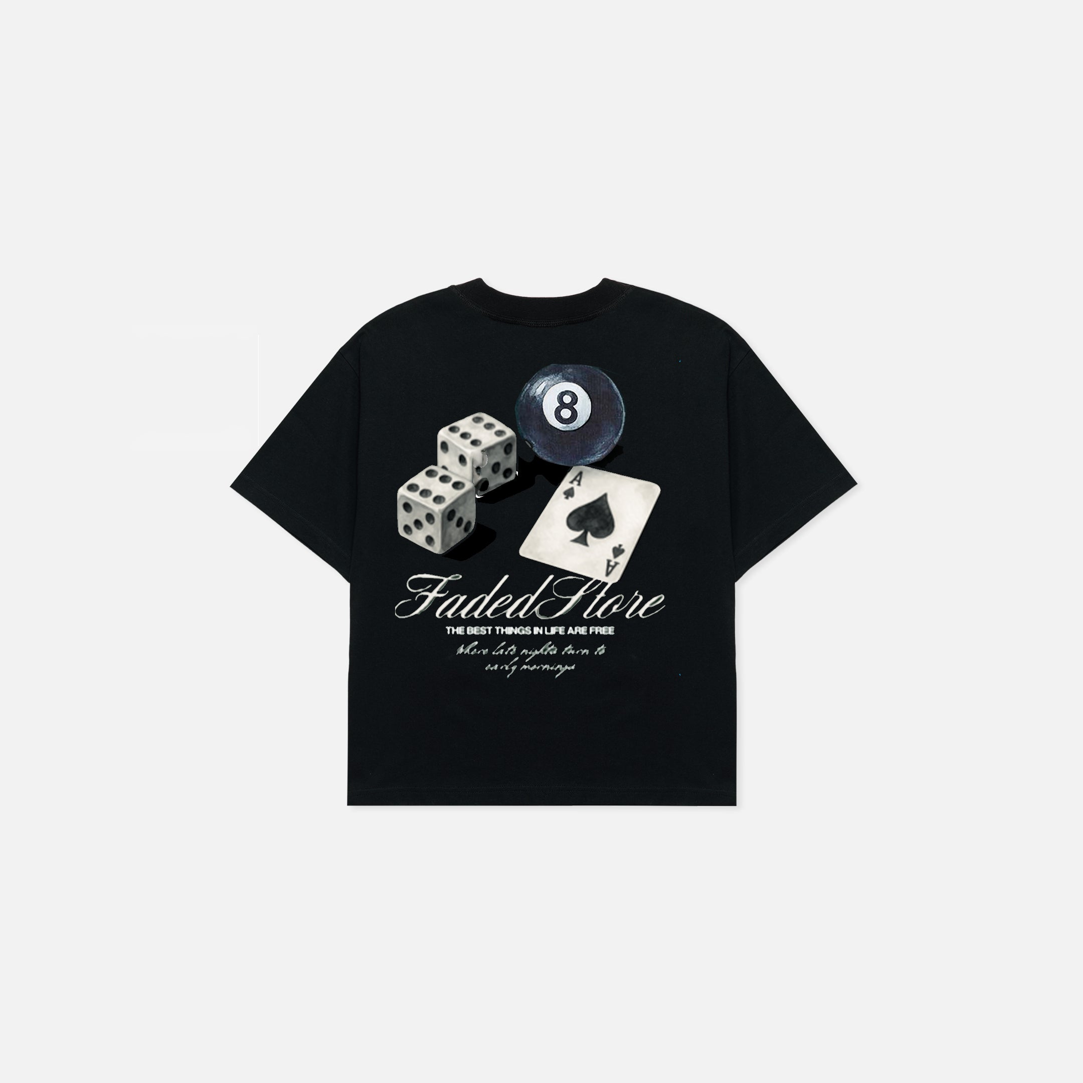 Late Nights T-Shirt | Black