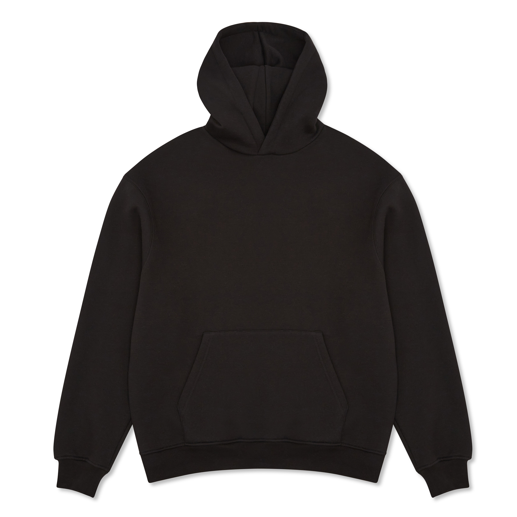 Black online basic hoodie