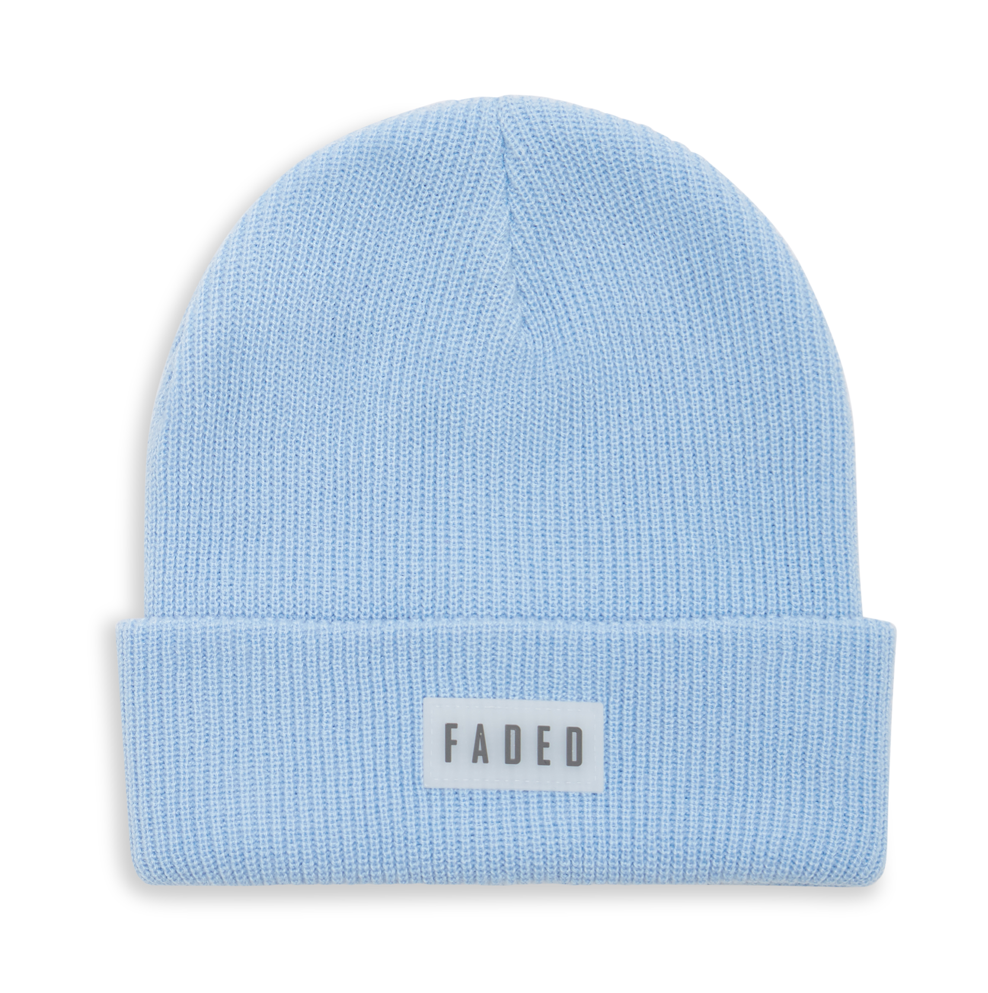 light blue beanie 