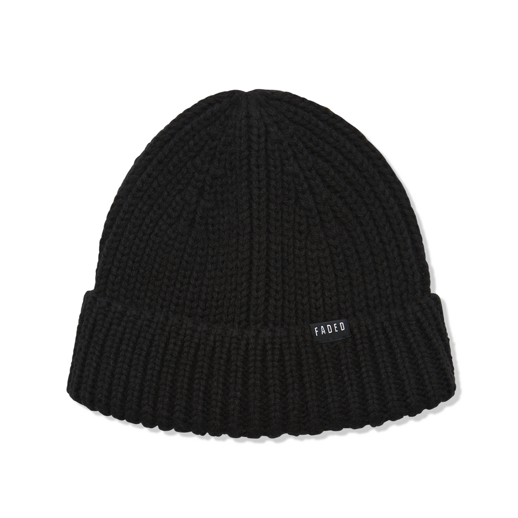 Black Faded beanie