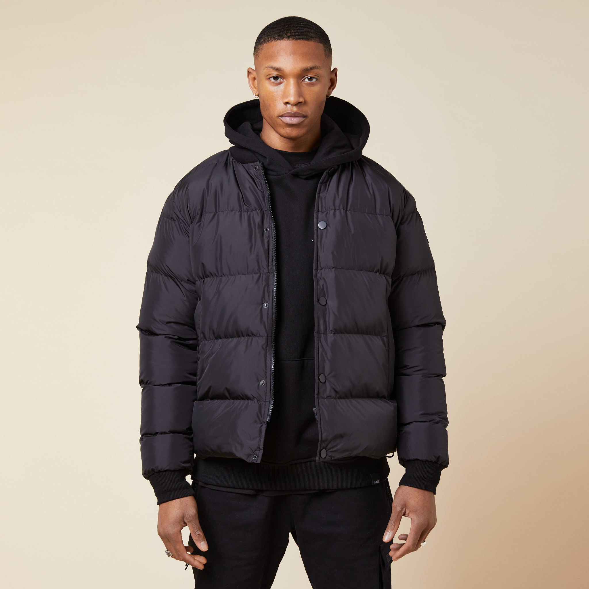 Wadded bomber best sale jacket