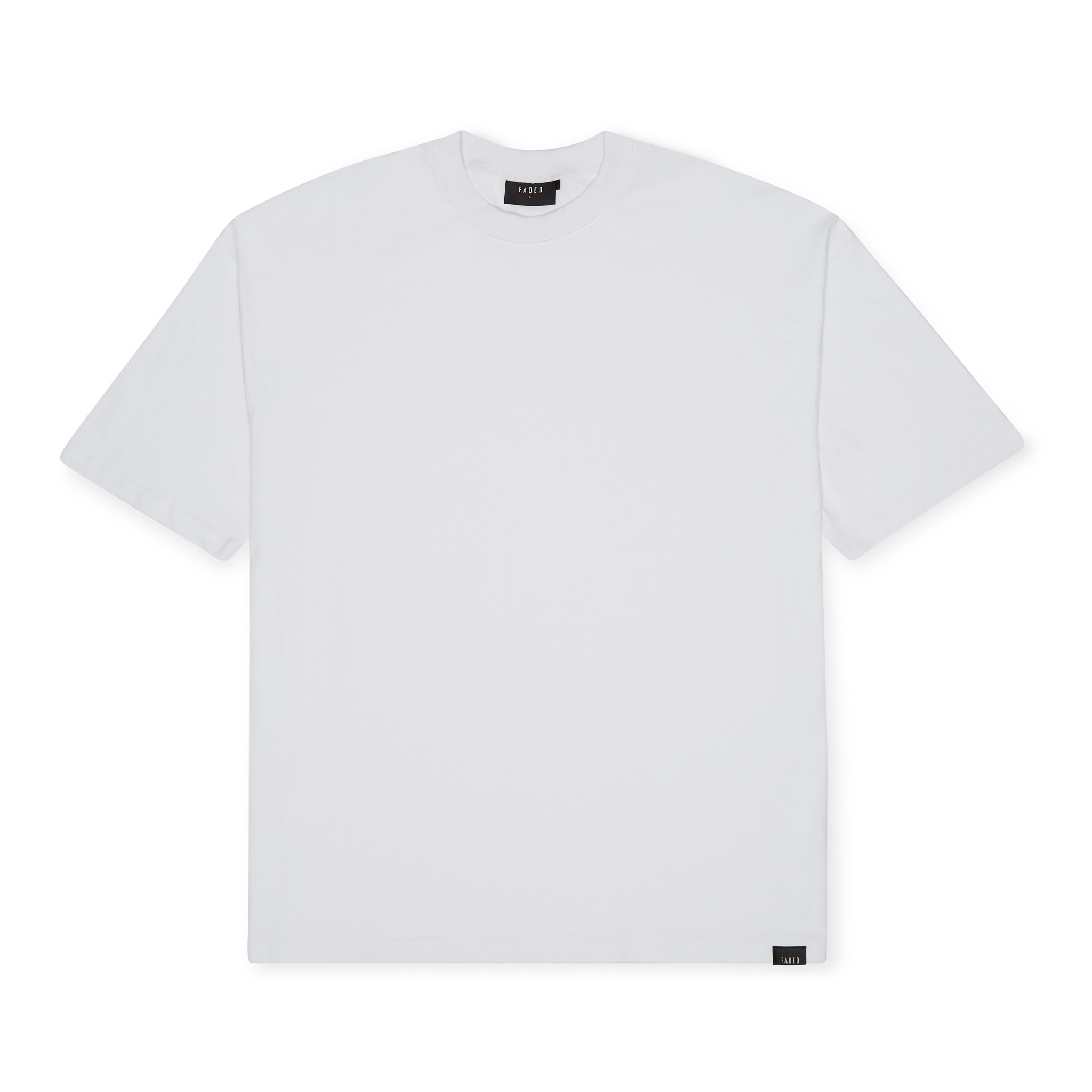 Box Fit T Shirt White